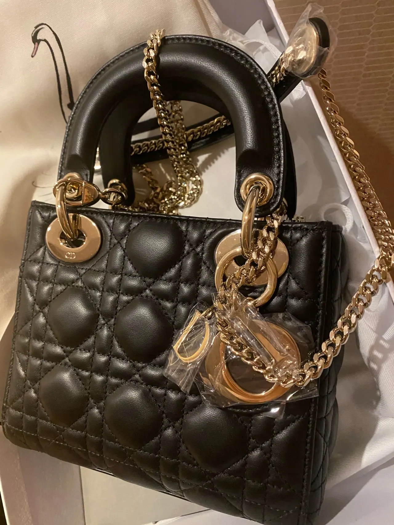 M9 Dior 小号 Lady Dior My ABCDior 包 20 x 17 x 8cm