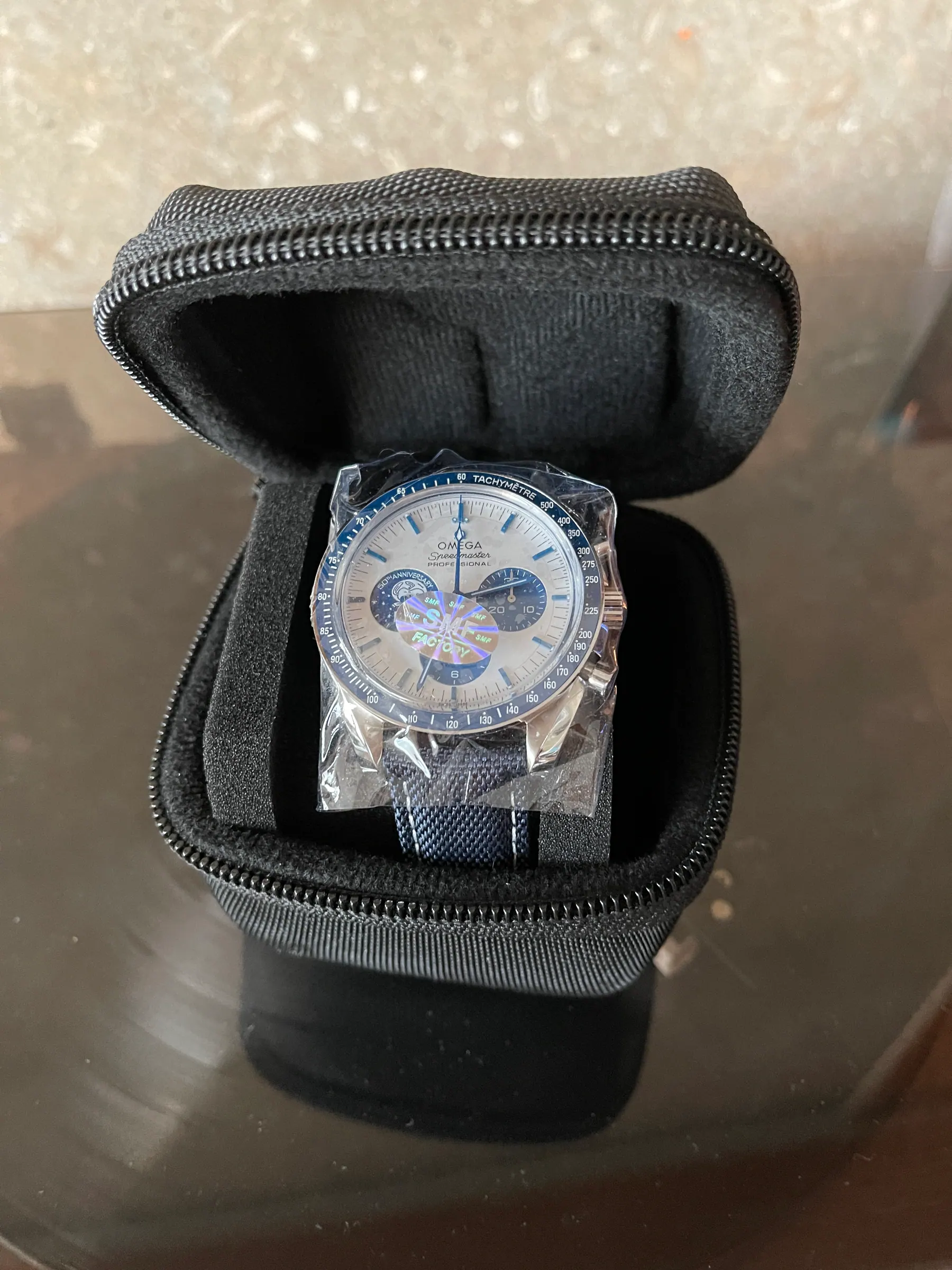 SMF OMEGA Speedmaster Anniversary Series “Silver Snoopy Award” 310.32.42.50.02.001
