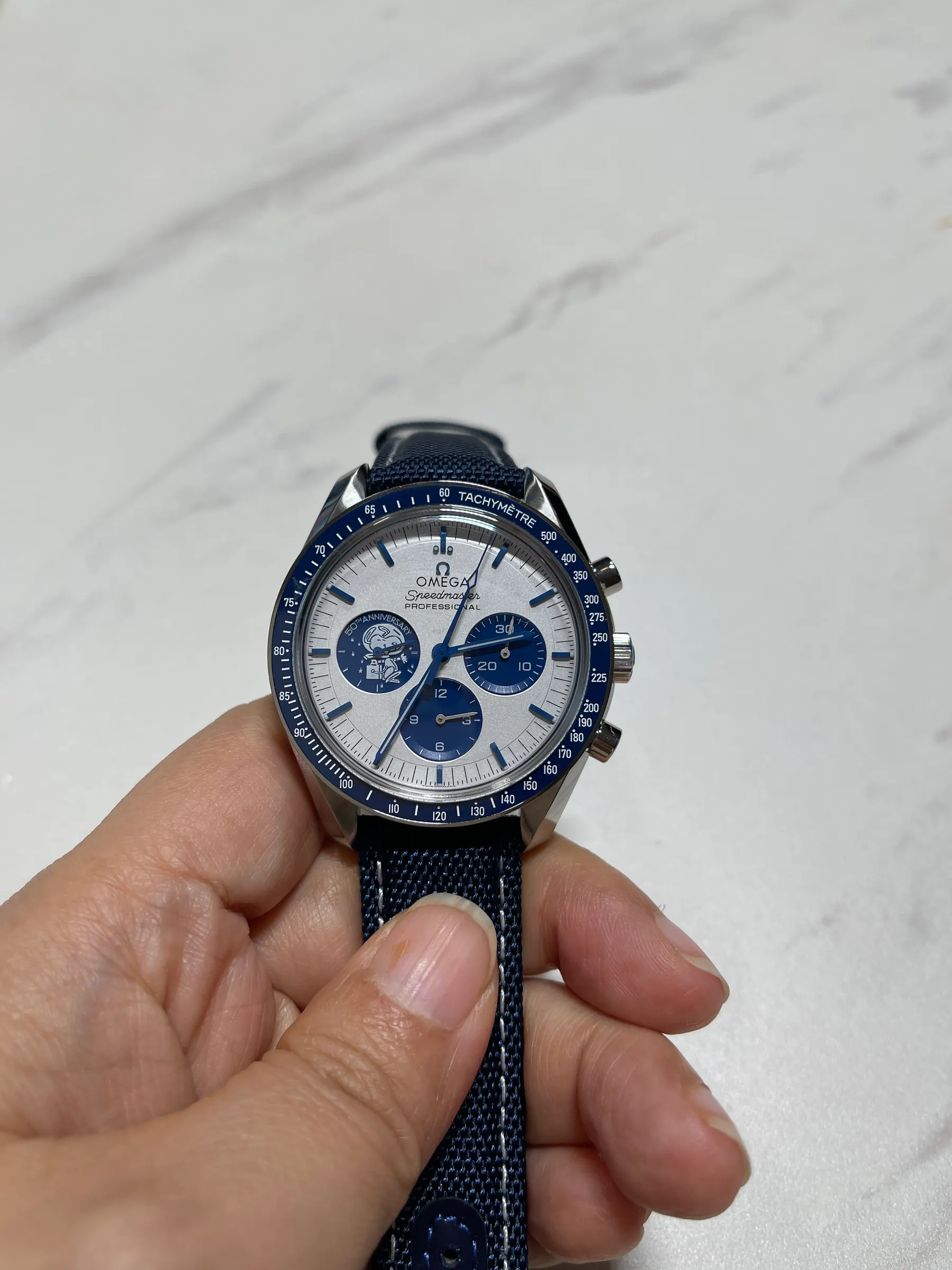 SMF OMEGA Speedmaster Anniversary Series “Silver Snoopy Award” 310.32.42.50.02.001