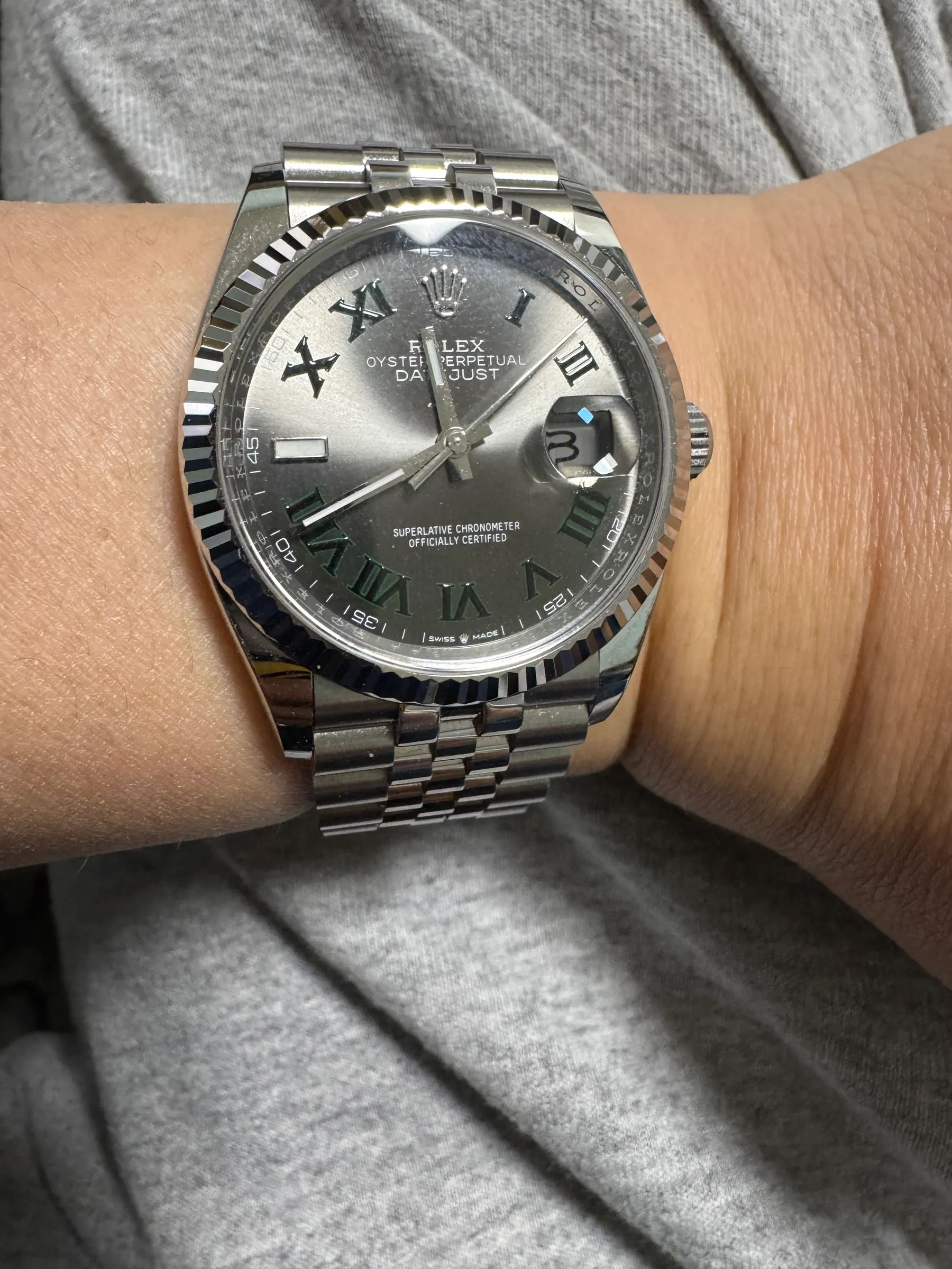 VS | 3235 机芯｜36mm｜劳力士日志型 126234