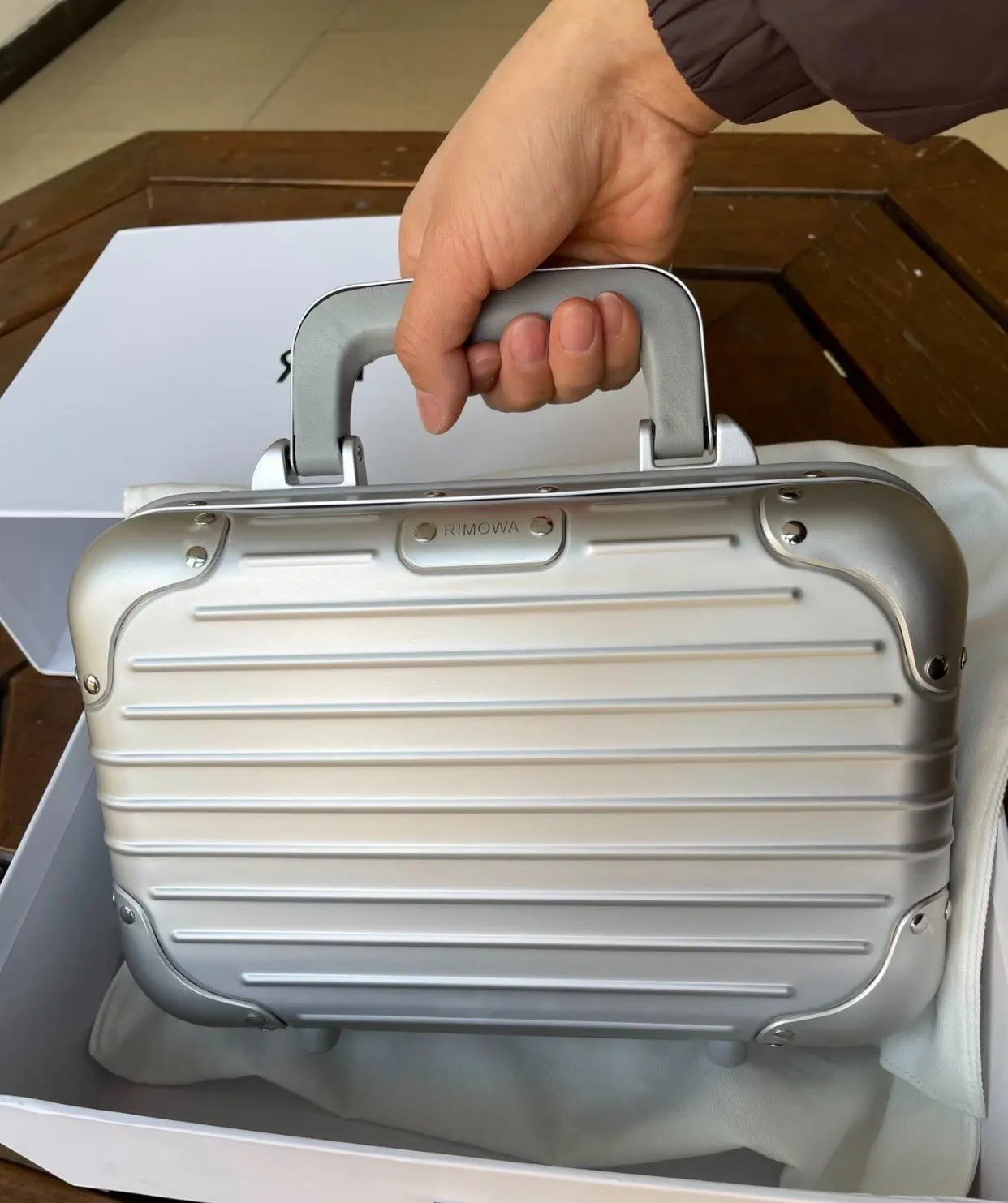 RIMOWA Original Bag 铝镁合金 19号斜挎包