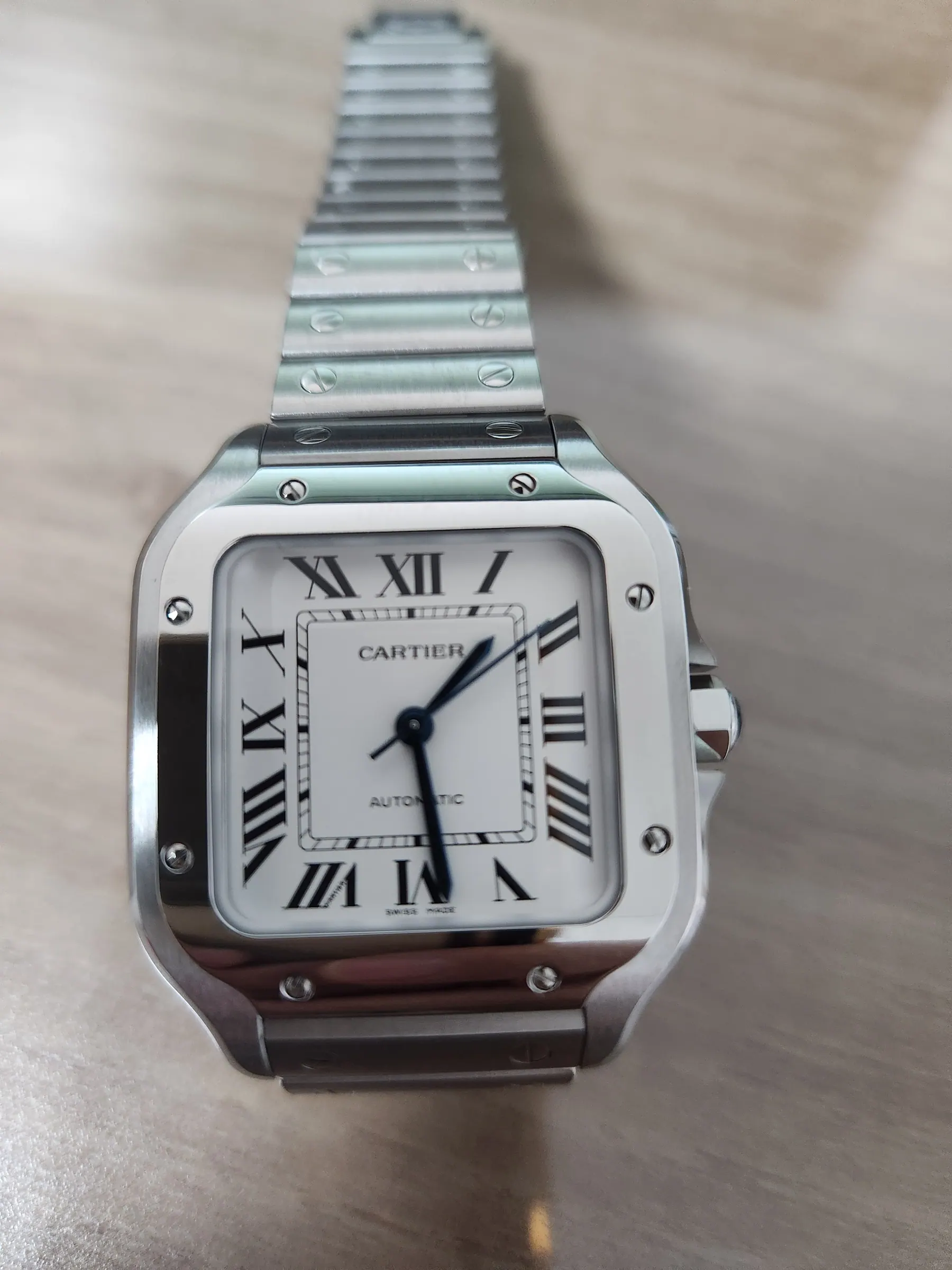 BV | 卡地亚 Santos 中号｜35.1mm｜WSSA0029｜9015 机芯