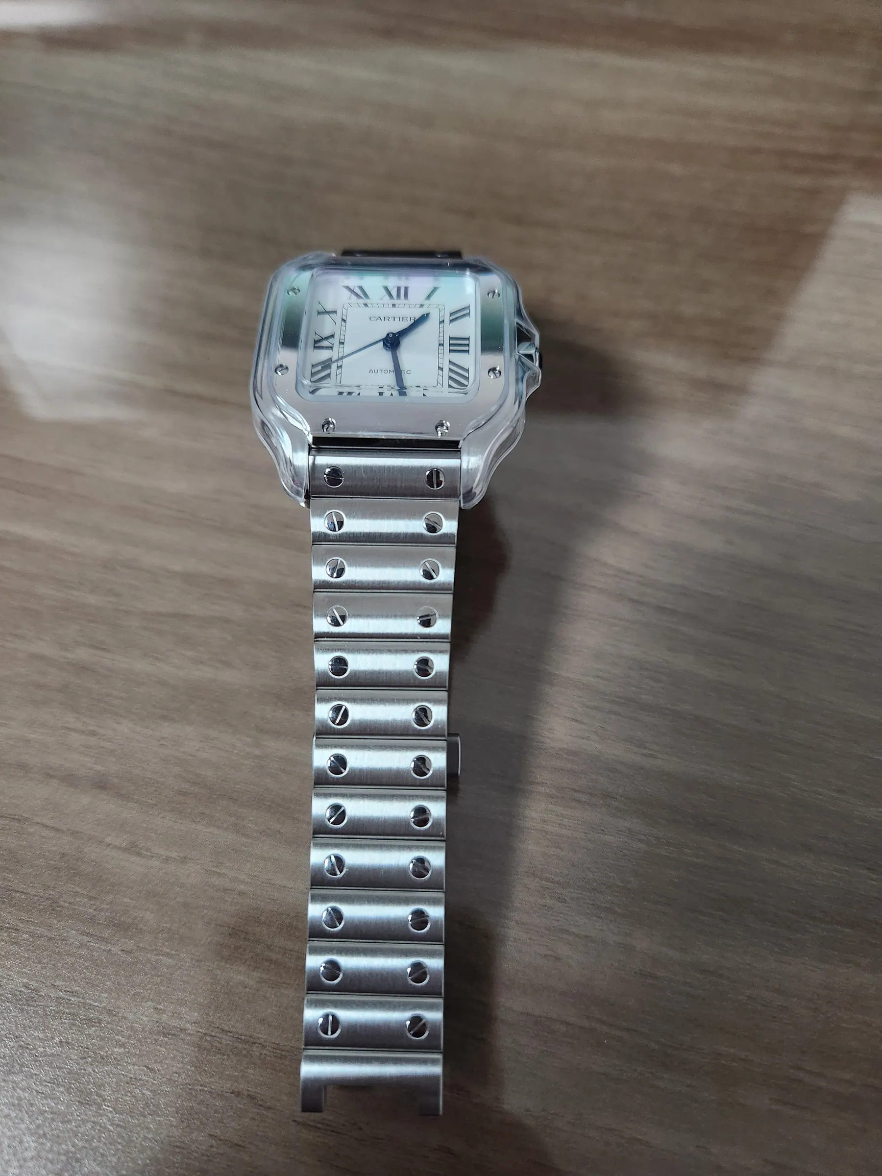 BV | 卡地亚 Santos 中号｜35.1mm｜WSSA0029｜9015 机芯