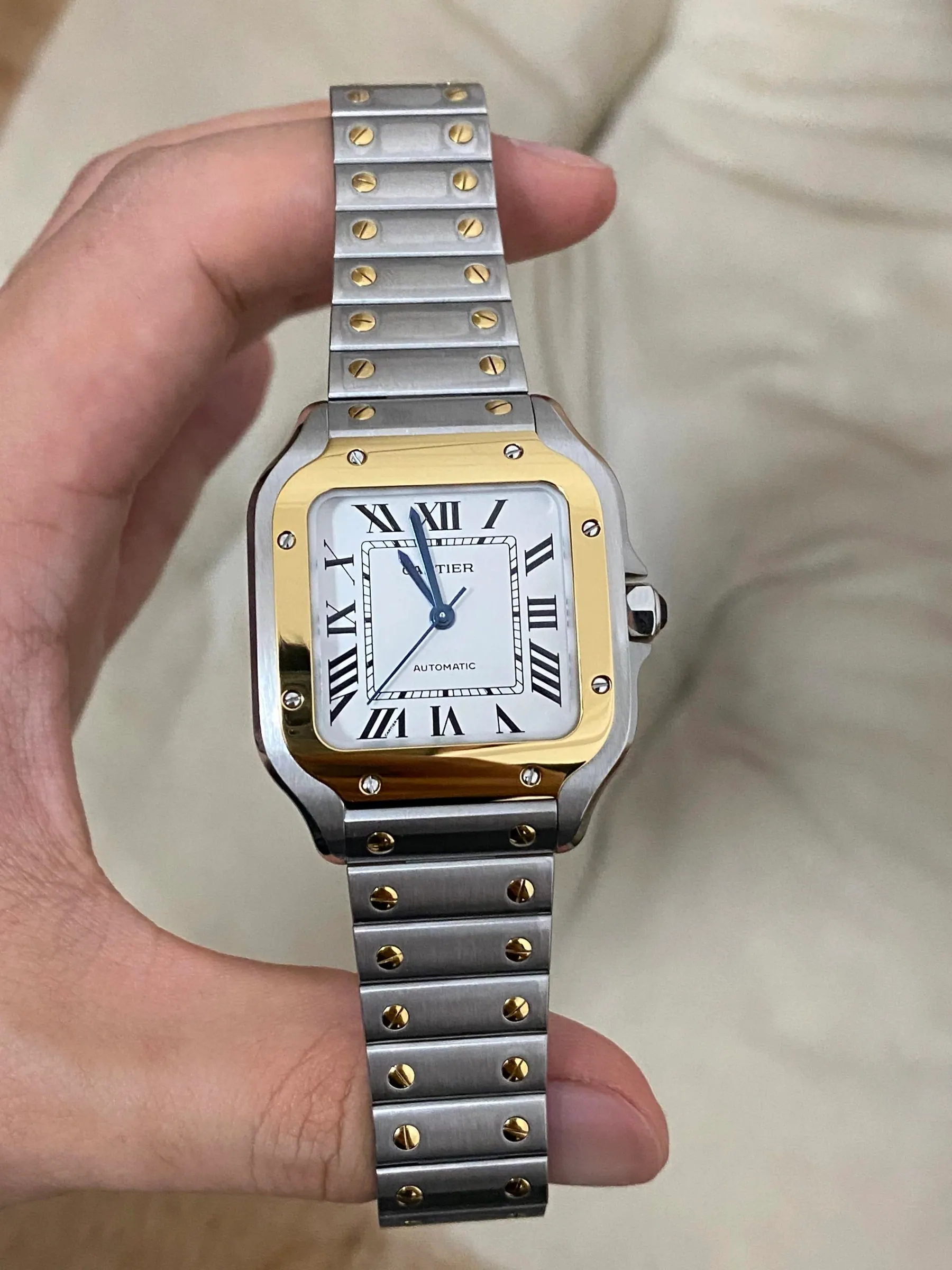 BV | 卡地亚 Santos 中号｜35.1mm｜W2SA0016｜9015机芯