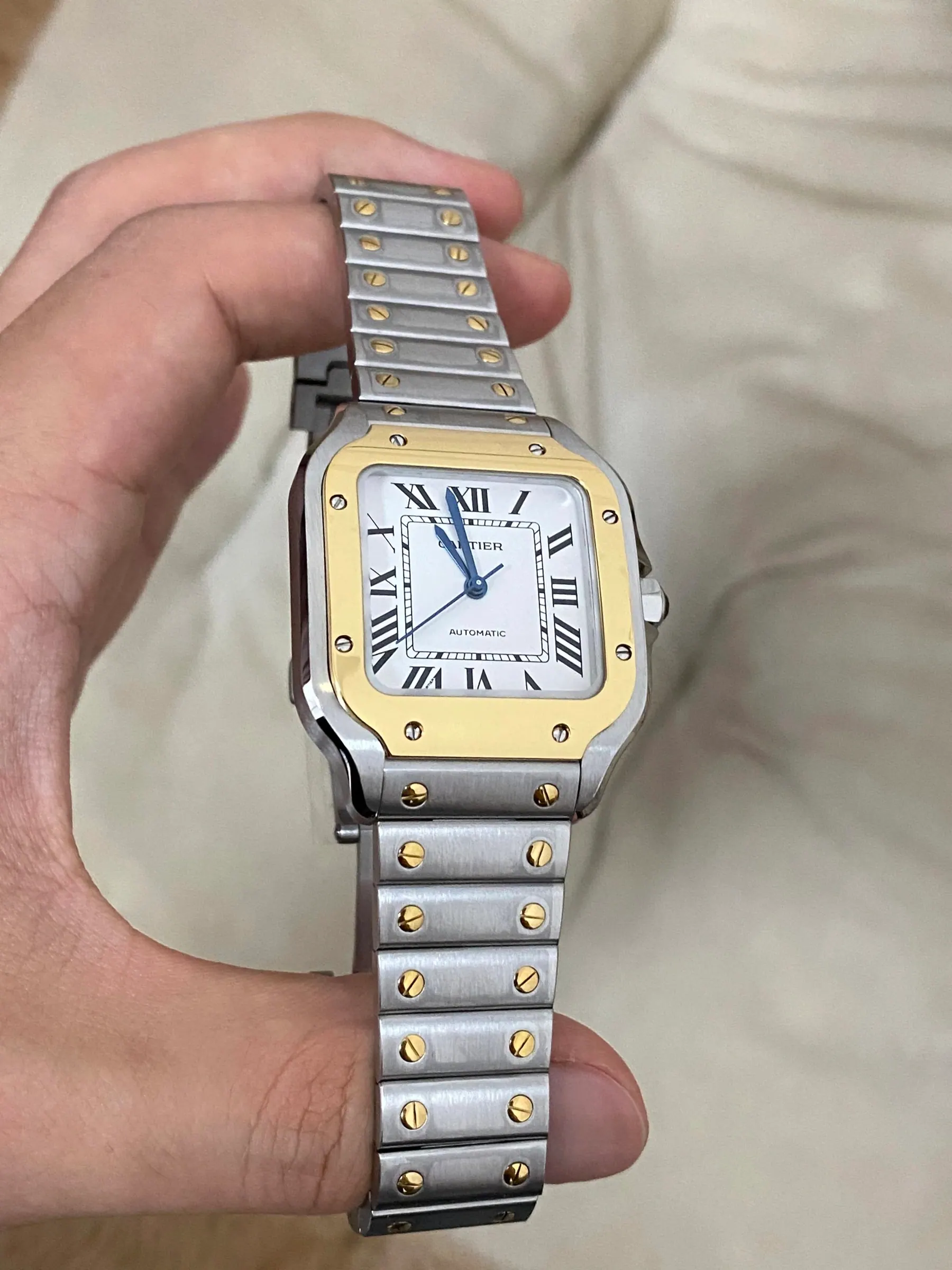 BV | 卡地亚 Santos 中号｜35.1mm｜W2SA0016｜9015机芯