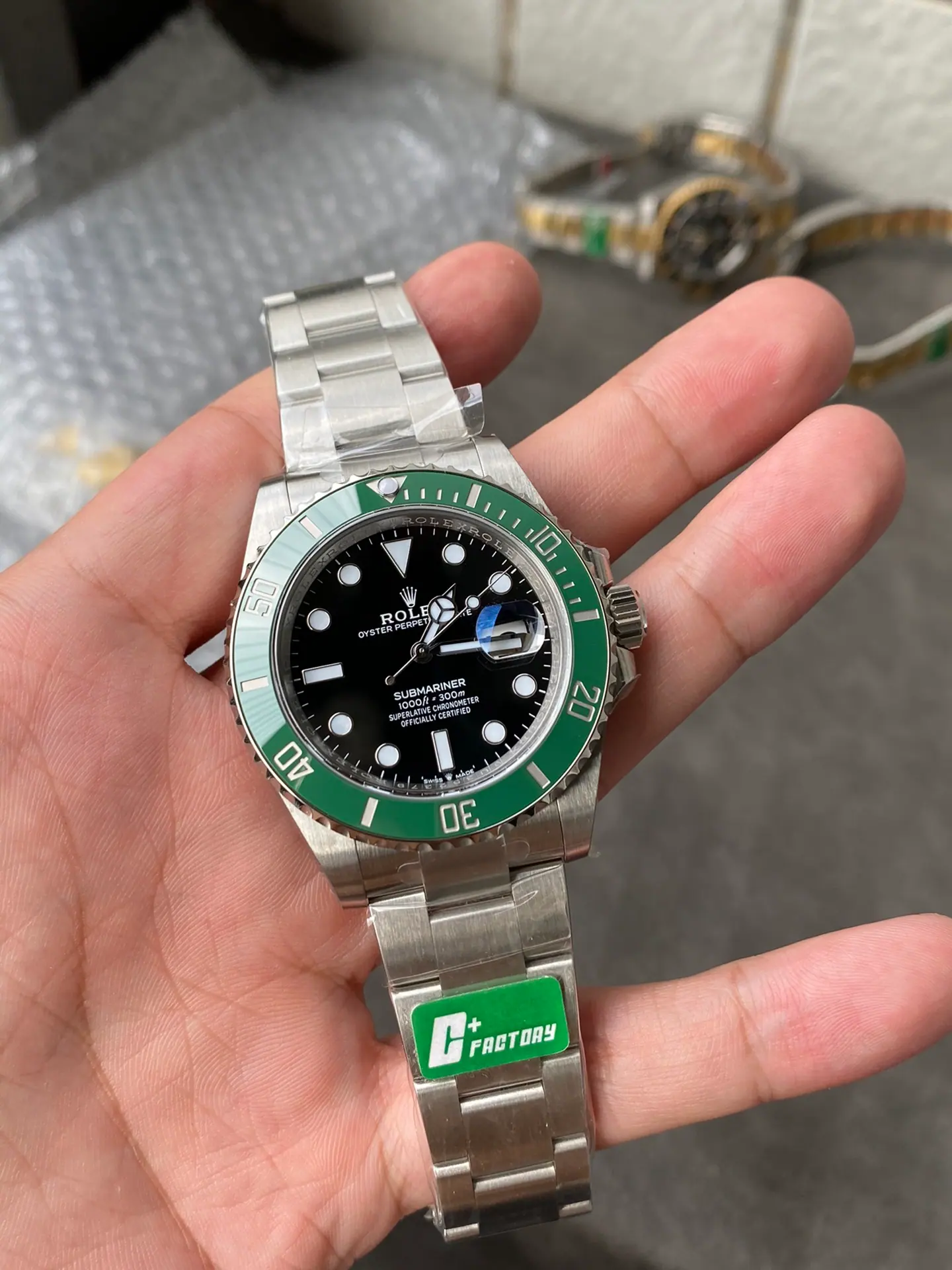 C+ | 3235机芯|41mm l 劳力士潜航者型 126610LV