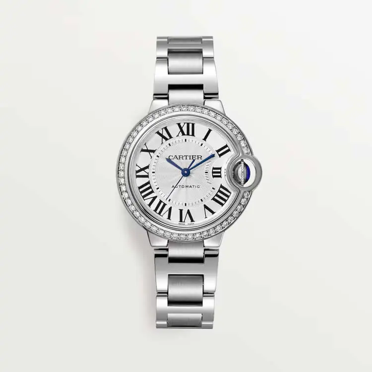Eta2671 机芯 l 33mm l 卡地亚蓝气球手表 W4BB0023 钻石款