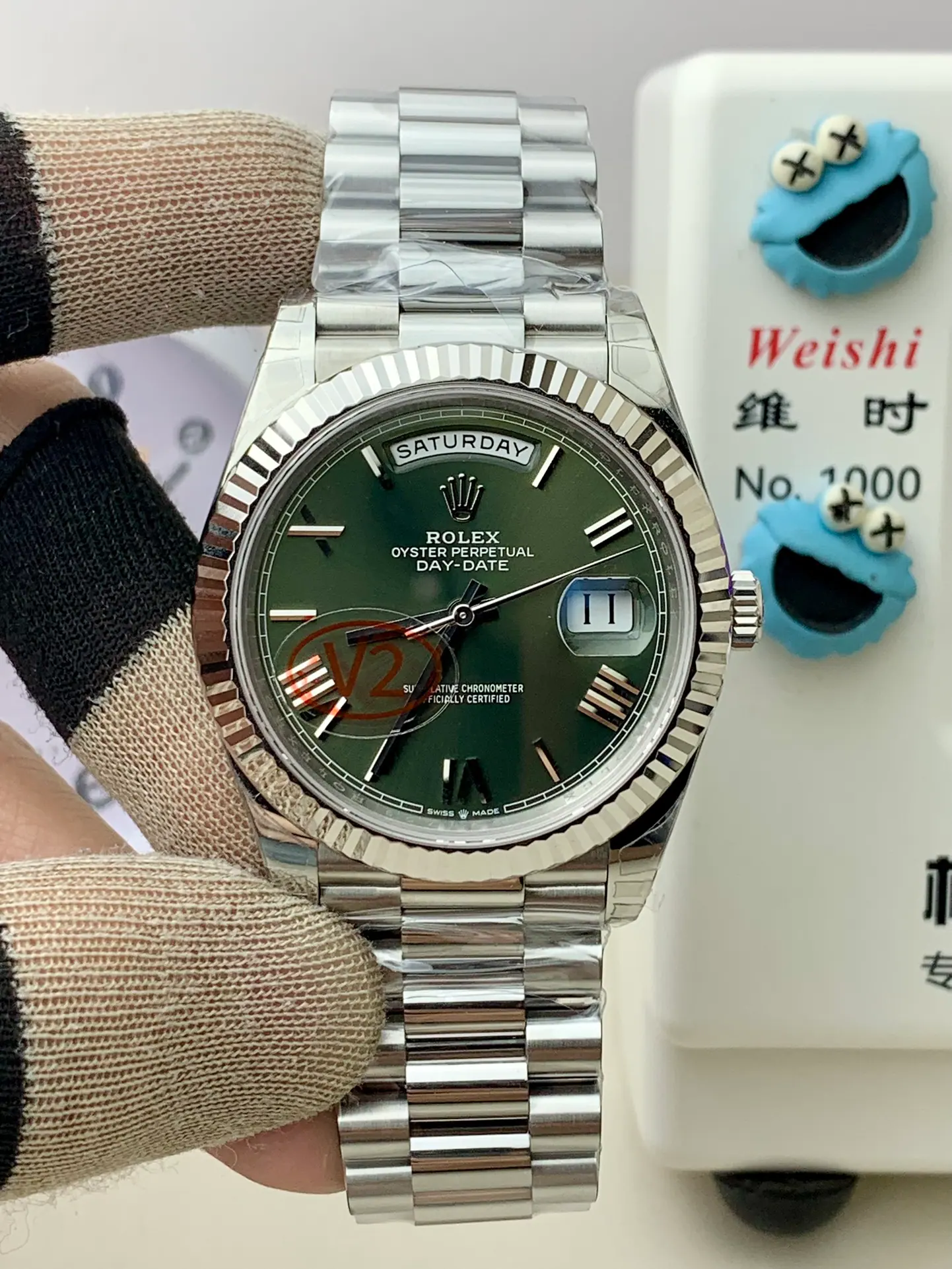 VS l 3255 l 40mm l 日历星期 Day-date 182g