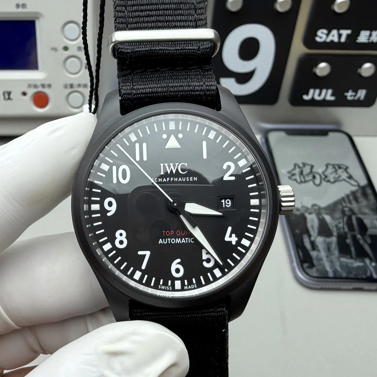 M+ l 2892 l 41mm l IWC 飞行员马克 18IW326906 陶瓷