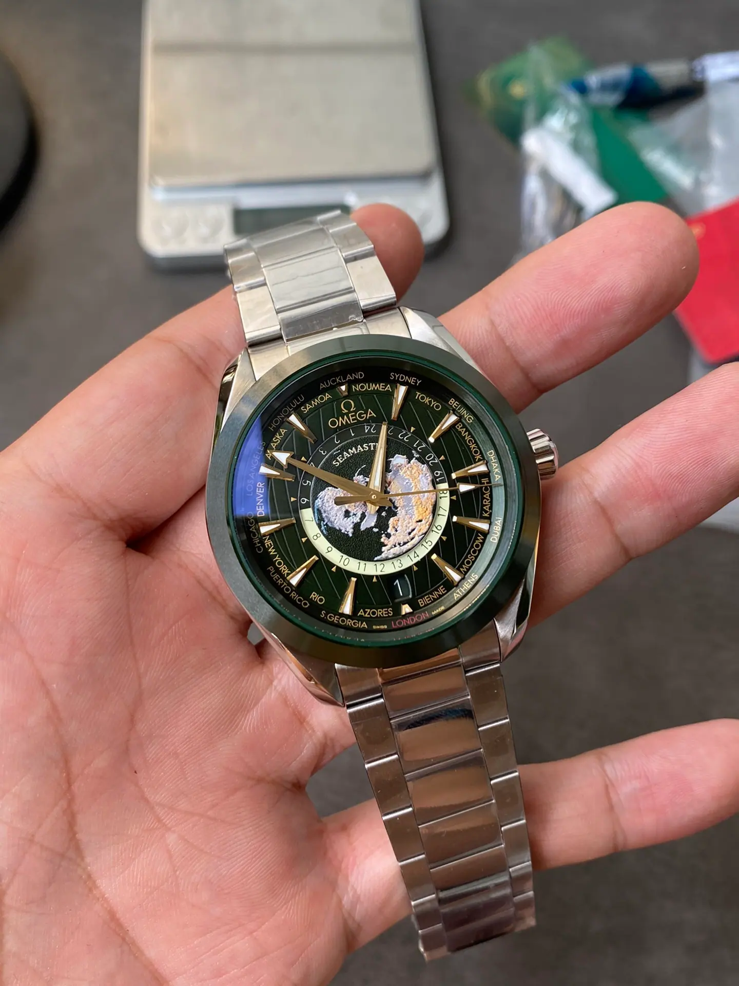 VS l 8938机芯 l 43mm l Aqua Terra 150M