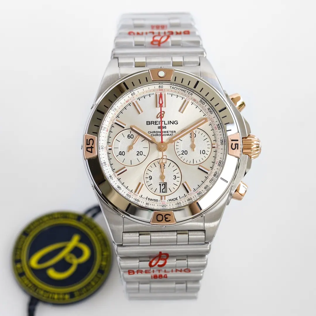 BLS l 7750 l 42mm l 百年灵计时哑光 B01 AB0134101K1S1