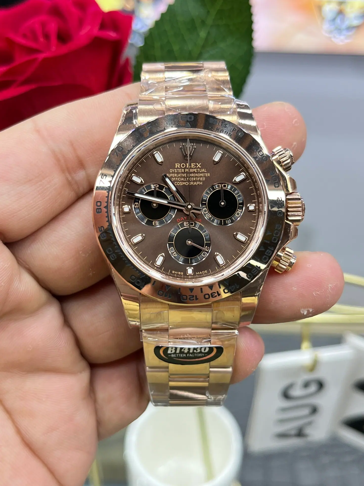 BT | 4130 机芯|40mm l 劳力士 Daytona