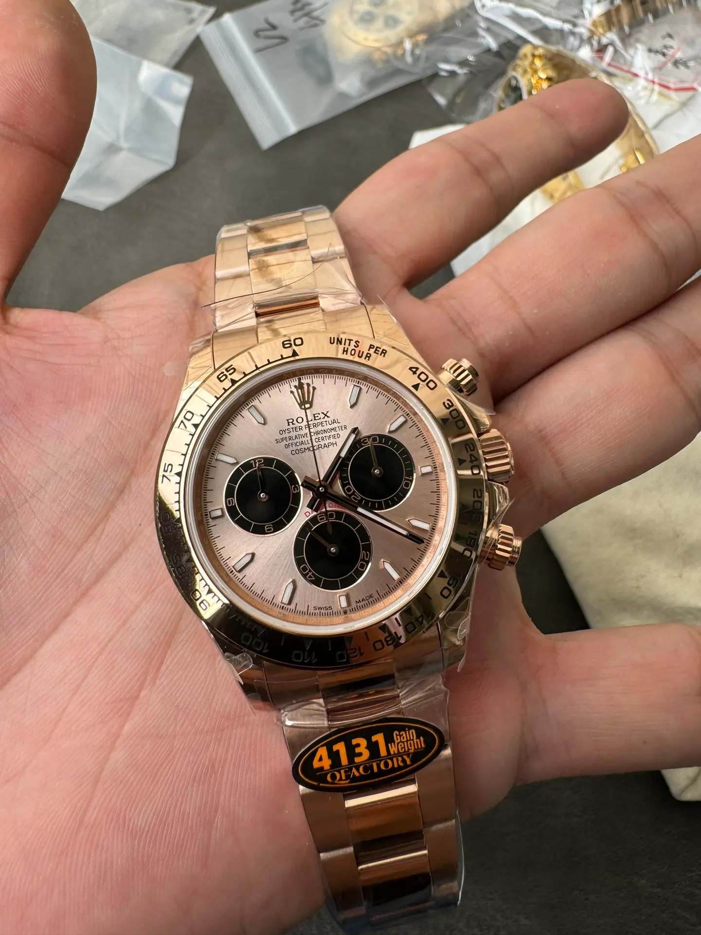 QF l 4131 l 40 mm l 劳力士 Daytona m126505-0001 180g