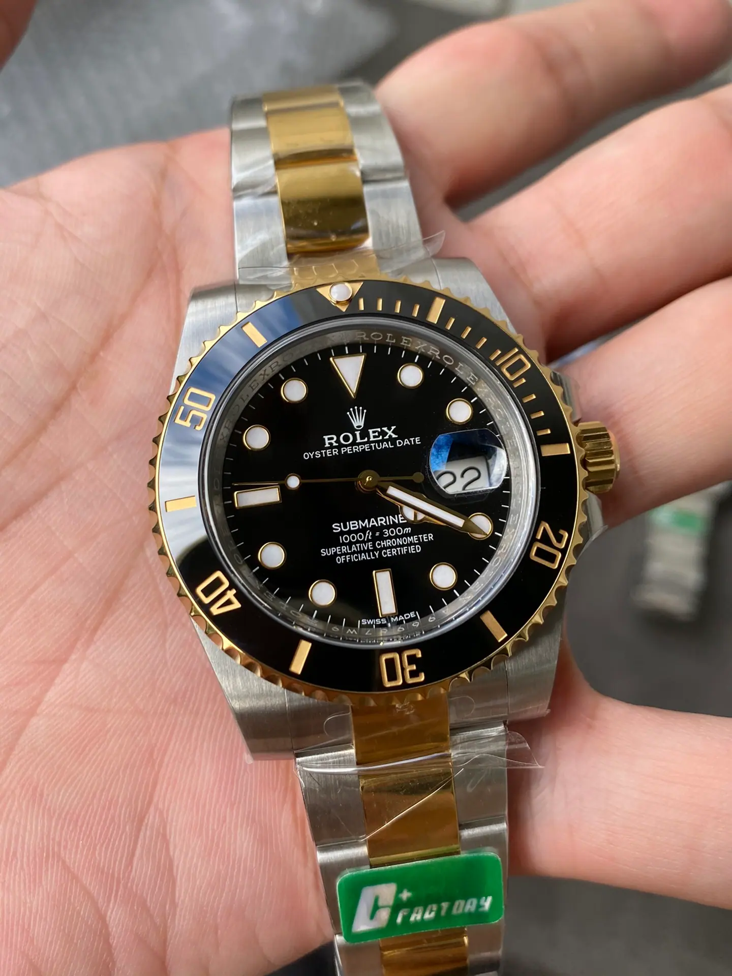C+ | 3135机芯|40mm | 劳力士潜航者型 116613LN
