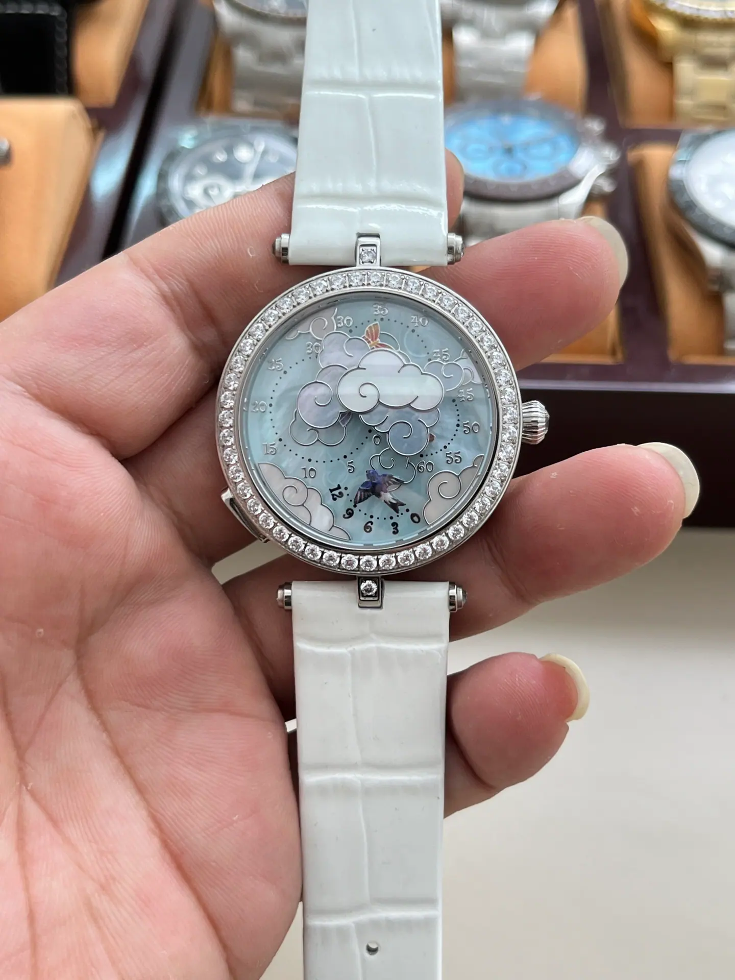 Van Cleef & Arpels 梵克雅宝 Lady Arpels 纸蝶腕表 38mm