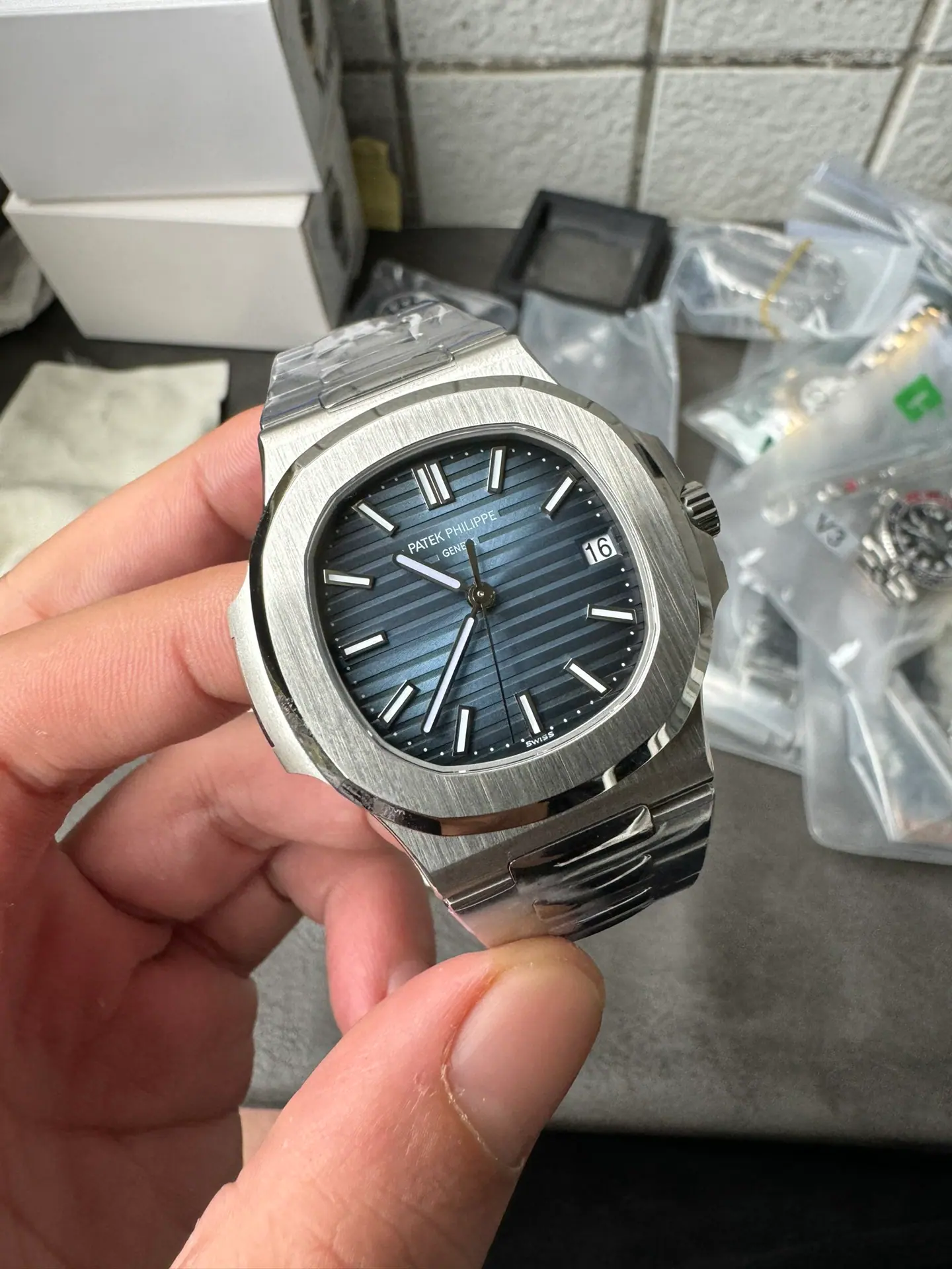 3K | Cal.324 机芯|40mm l 百达翡丽 Nautilus 5711