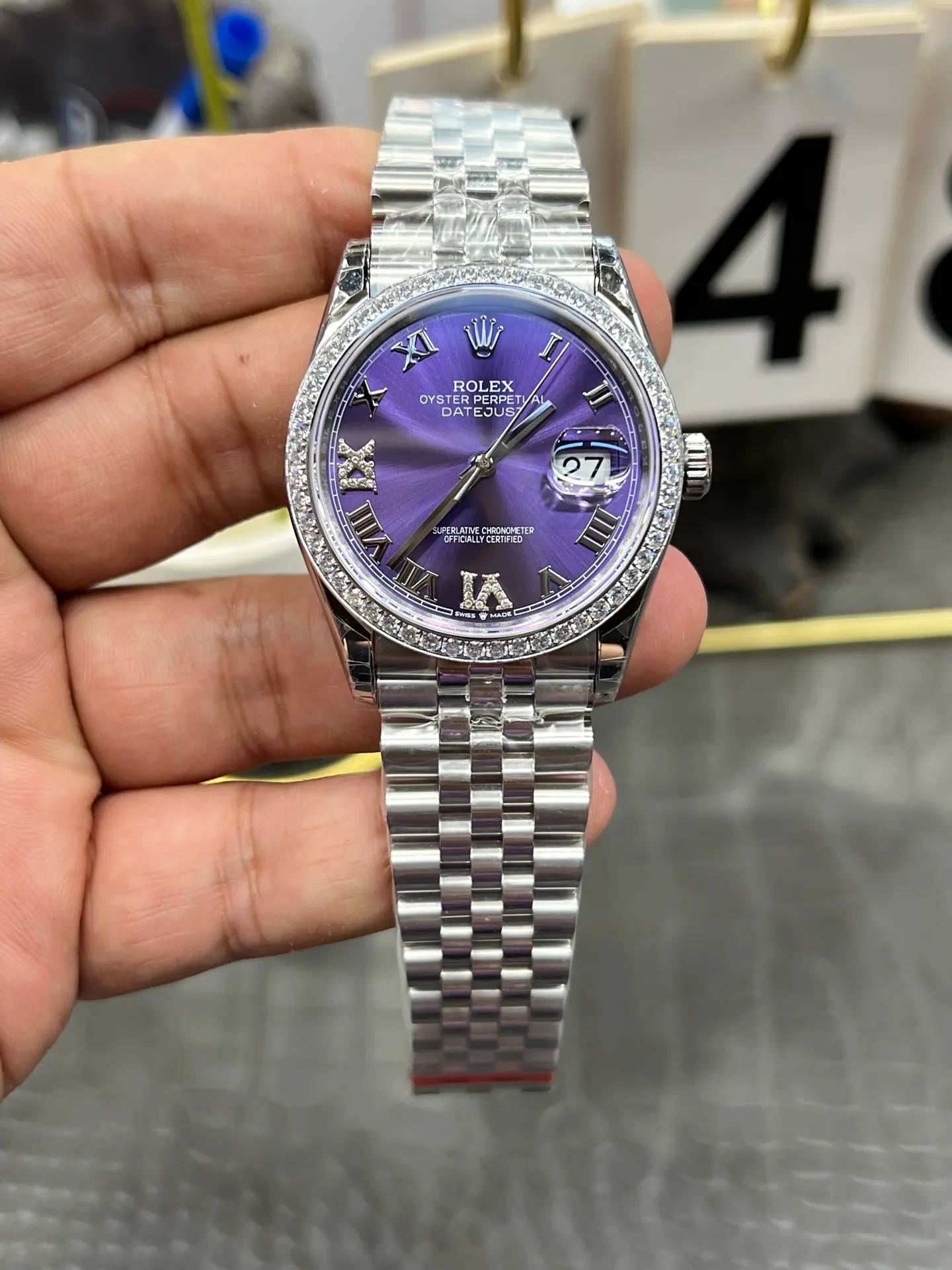 GS | 2236机芯 | 36mm | 劳力士日志型