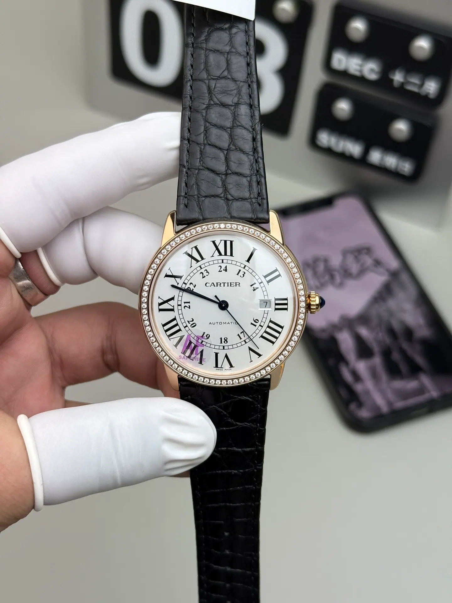 AF | 9015 l 42mm l 卡地亚 Ronde