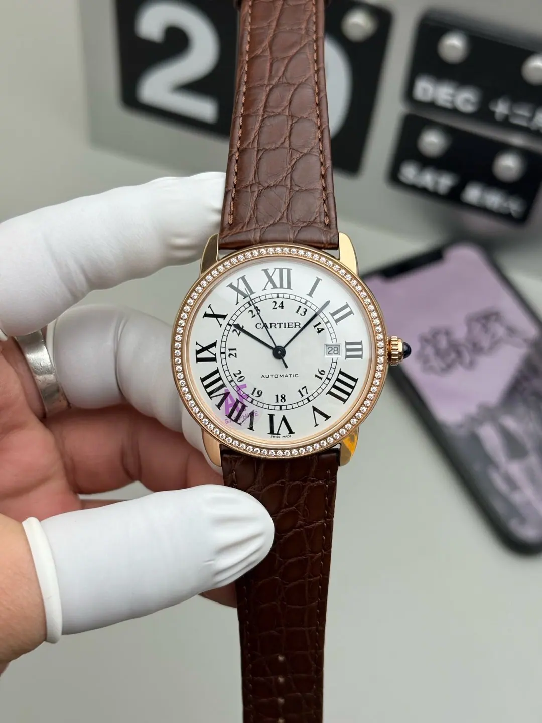 AF | 9015 l 42mm l 卡地亚 Ronde
