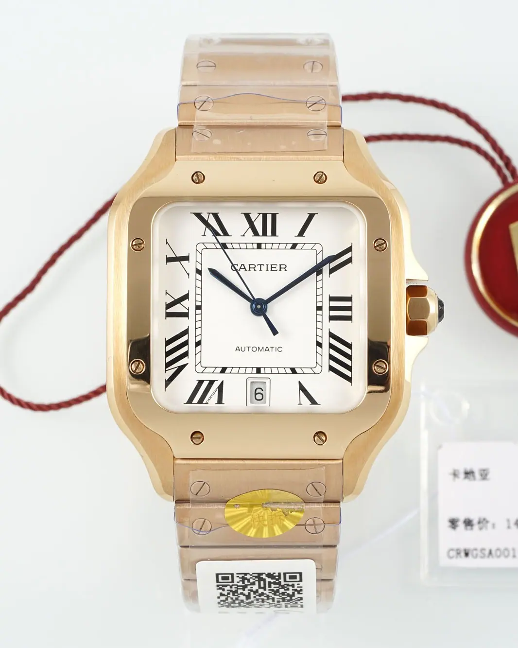 AF | 卡地亚 Santos 大号|39.8mm|9015 机芯