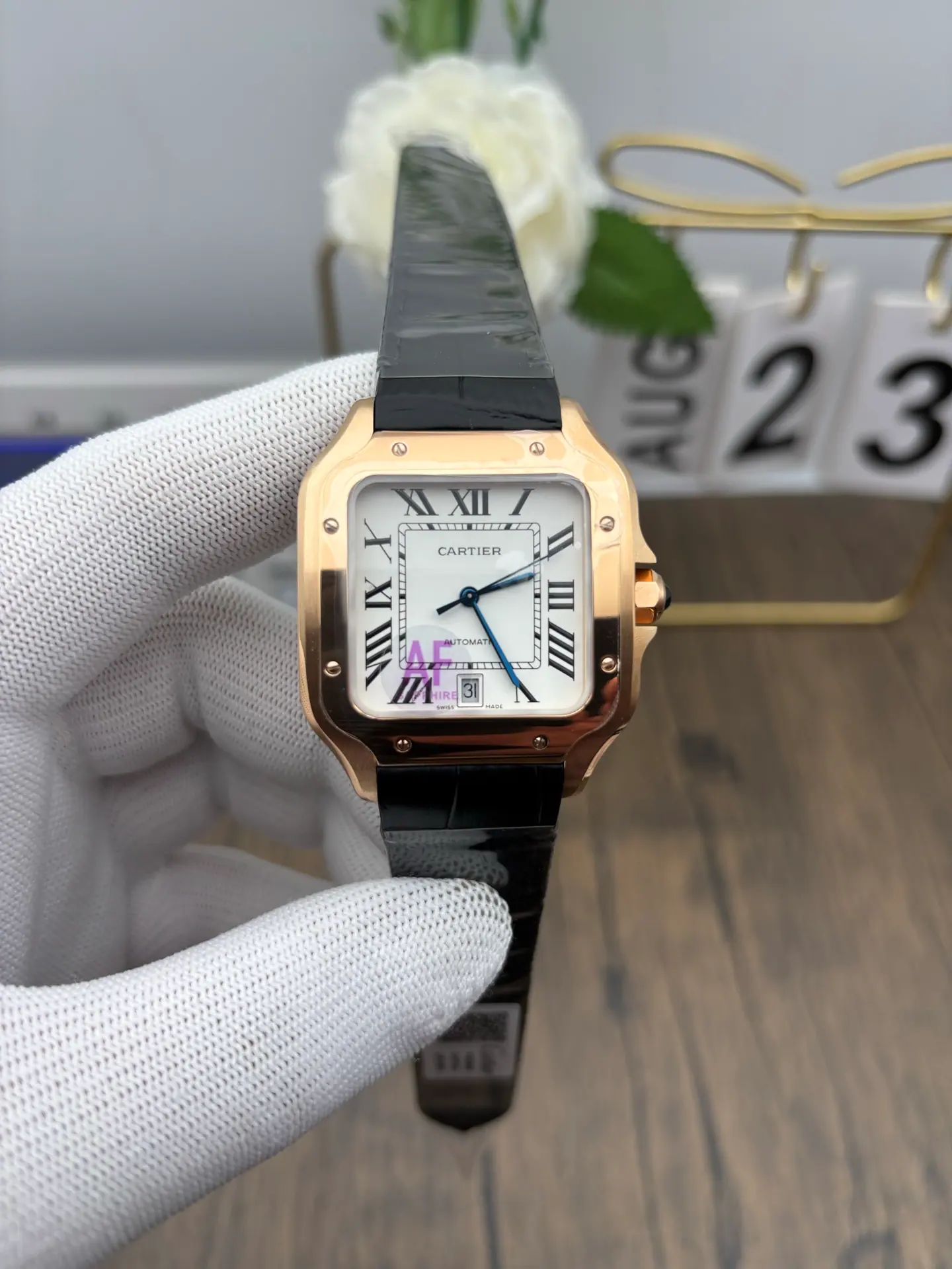 AF | 卡地亚 Santos 大号|39.8mm|W2SA0009|9015 机芯