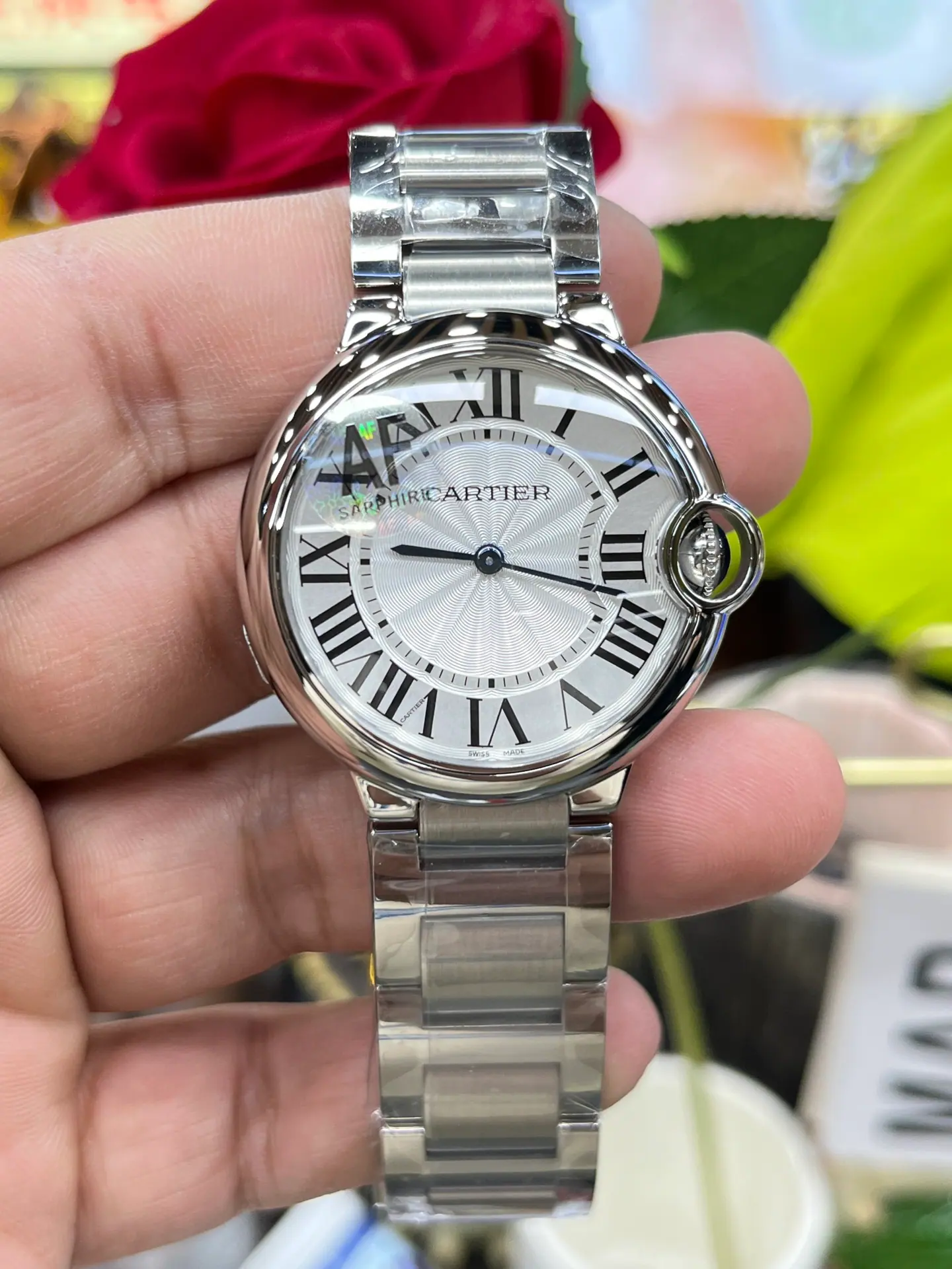AF | 石英机芯 l 36mm l 卡地亚 Ballon Bleu 腕表