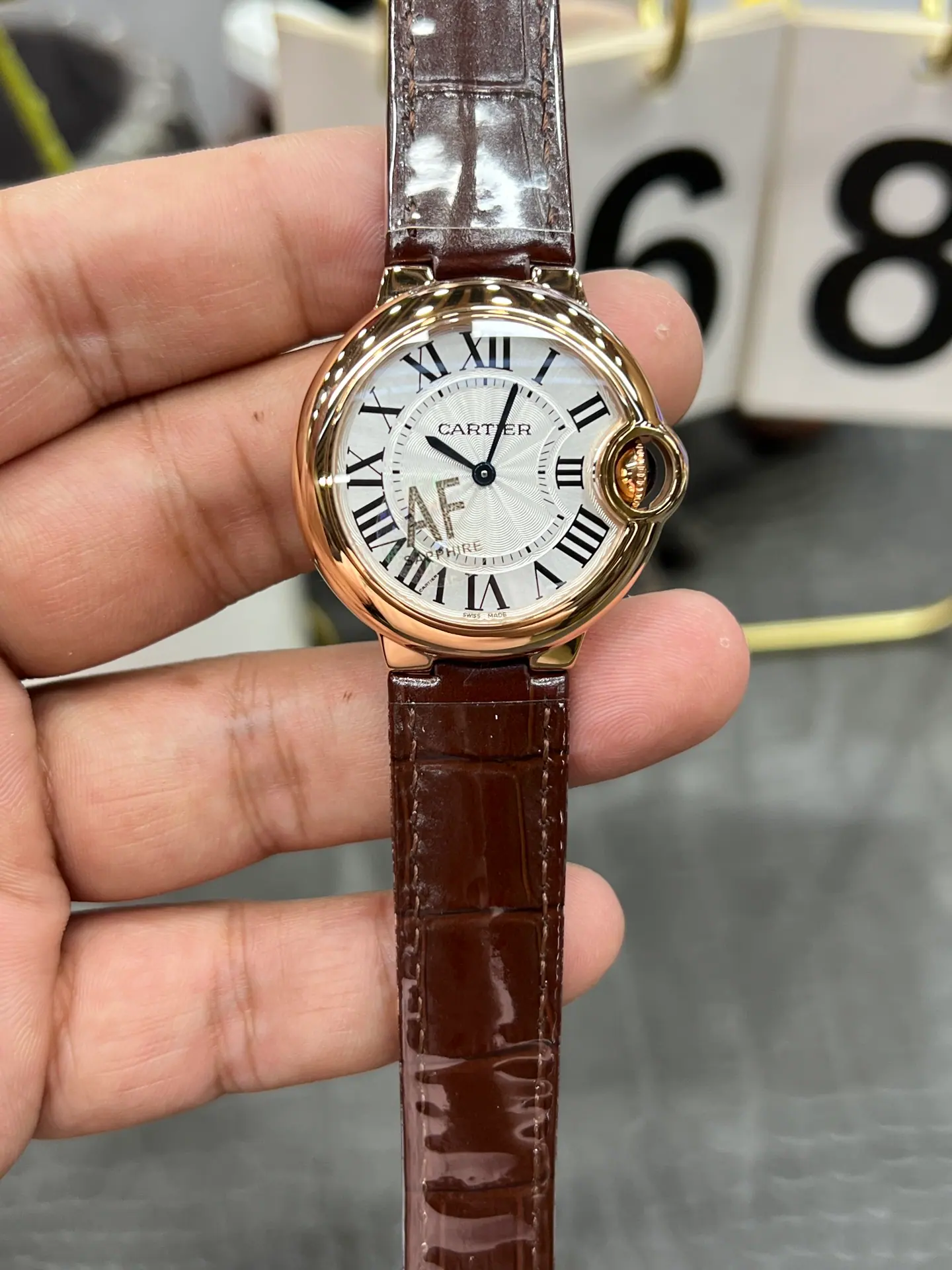 AF｜石英机芯｜33mm｜卡地亚蓝气球腕表