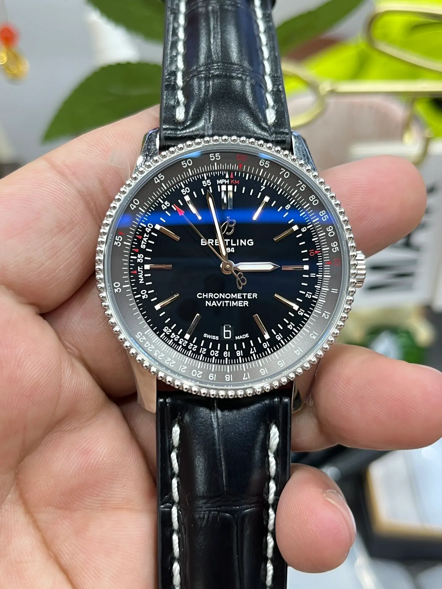 V7 l 2824机芯 l 41mm l 百年灵 Navitimer 自动机械 41