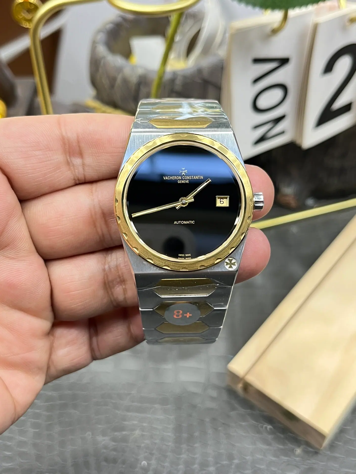 8+ l 9015cal 2455/2 机芯 l 37X8mm l Historiques 222