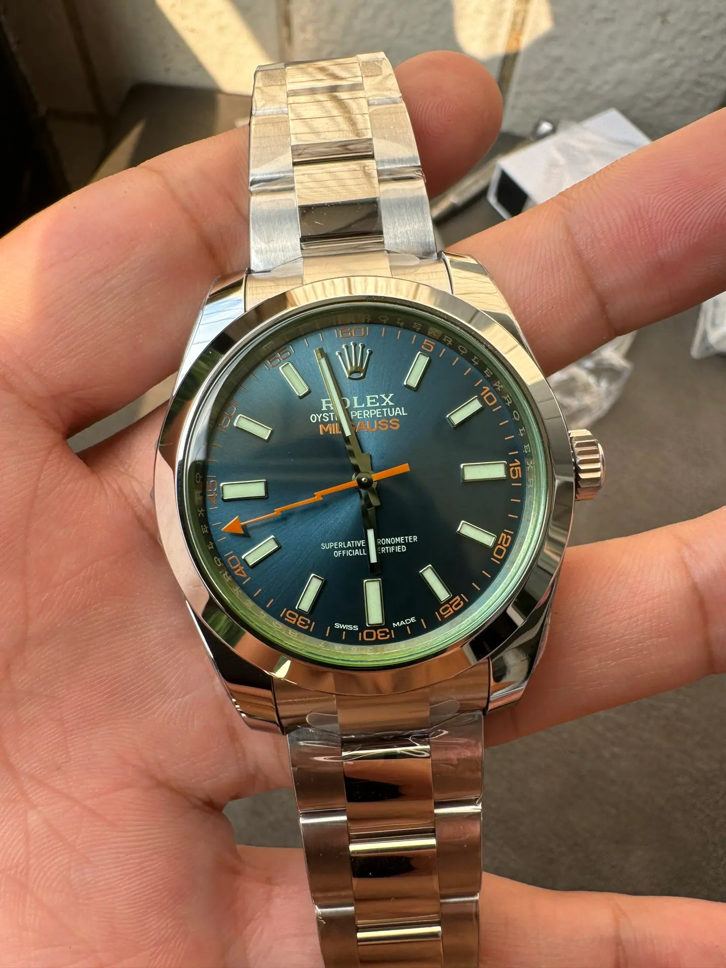 VS l 3131 机芯 l 40 mm l 劳力士 Milgauss 116400