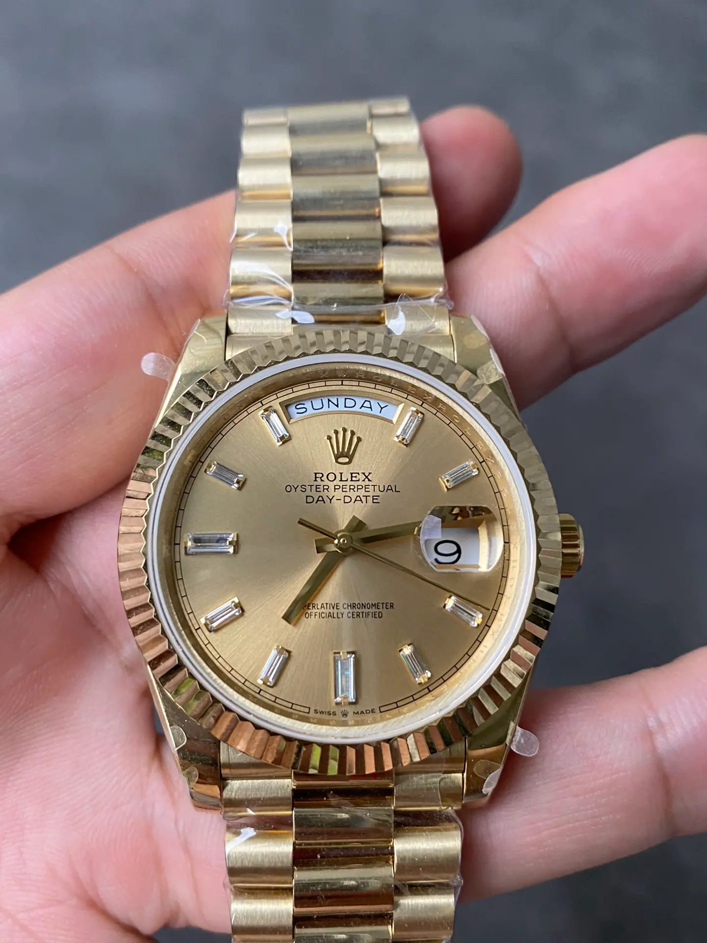 GM l 2836机芯 l 40mm l 日历星期 Day-date 178g