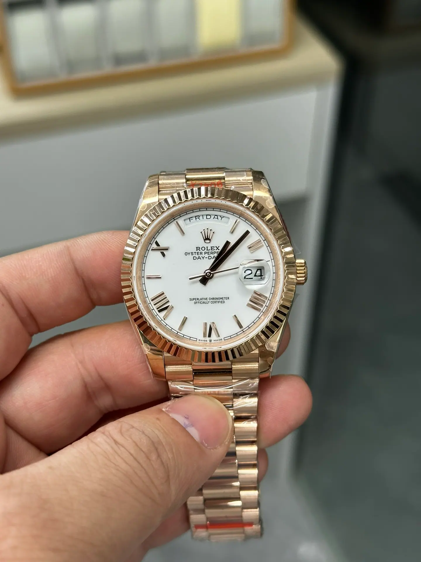 GM l 2836机芯 l 40mm l 日历星期 Day-date 178g