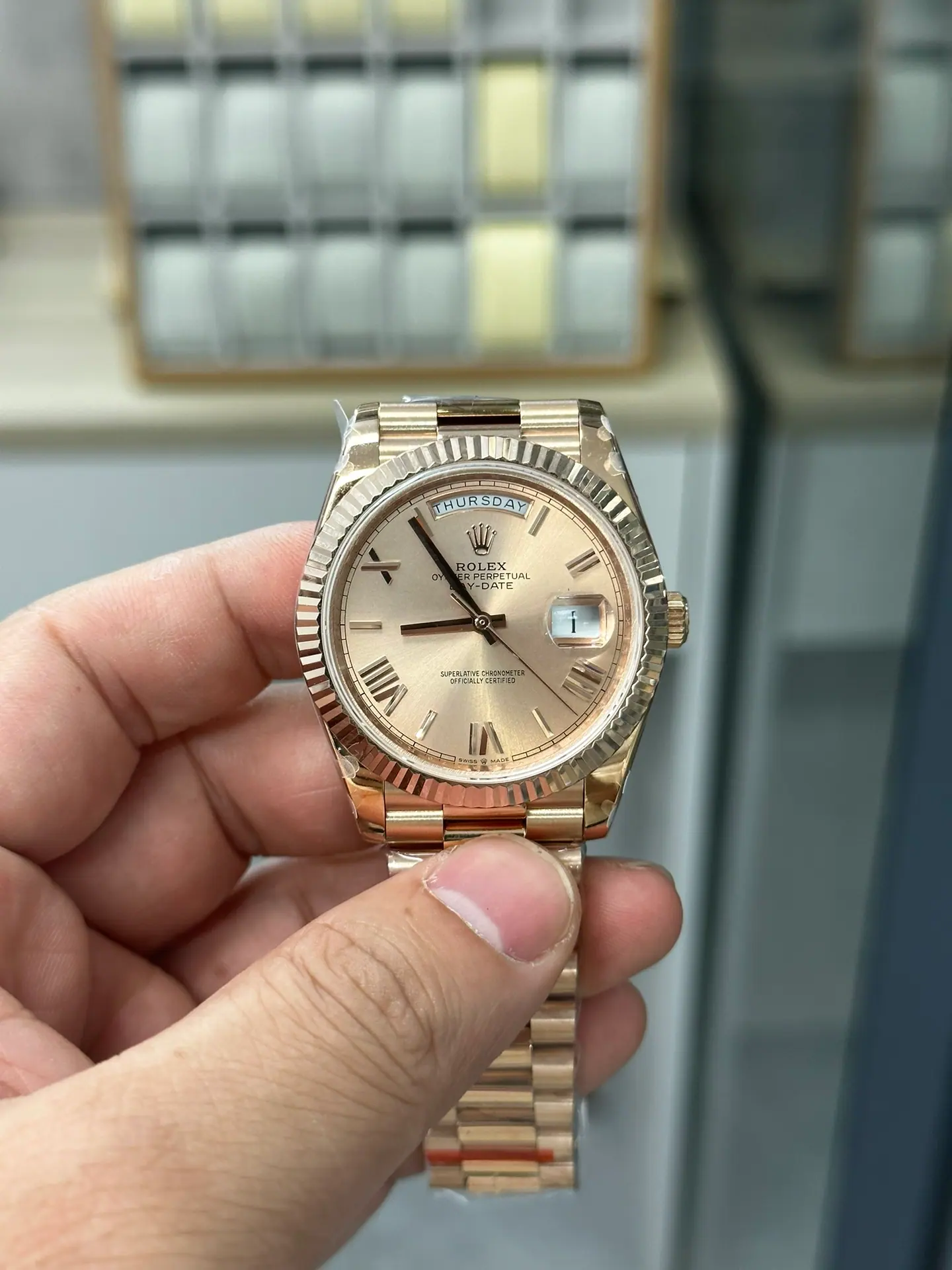 GM l 2836机芯 l 40mm l 日历星期 Day-date 178g