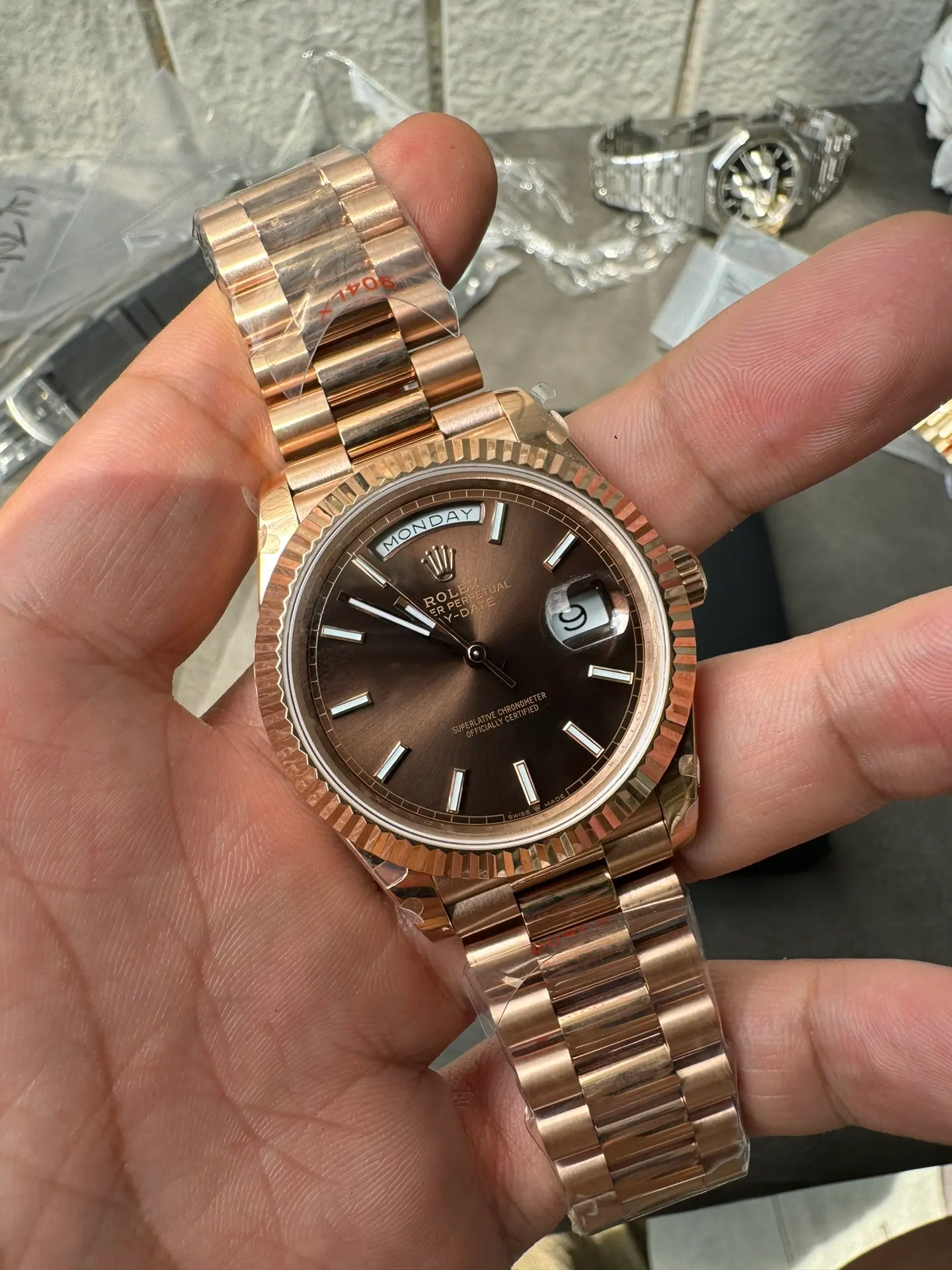 GM l 2836机芯 l 40mm l 日历星期 Day-date 178g