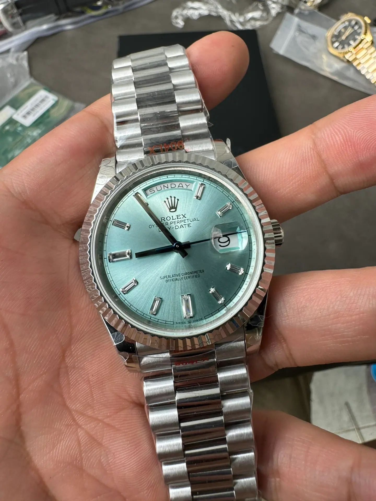 GM l 2836机芯 l 40mm l 日历星期 Day-date 178g