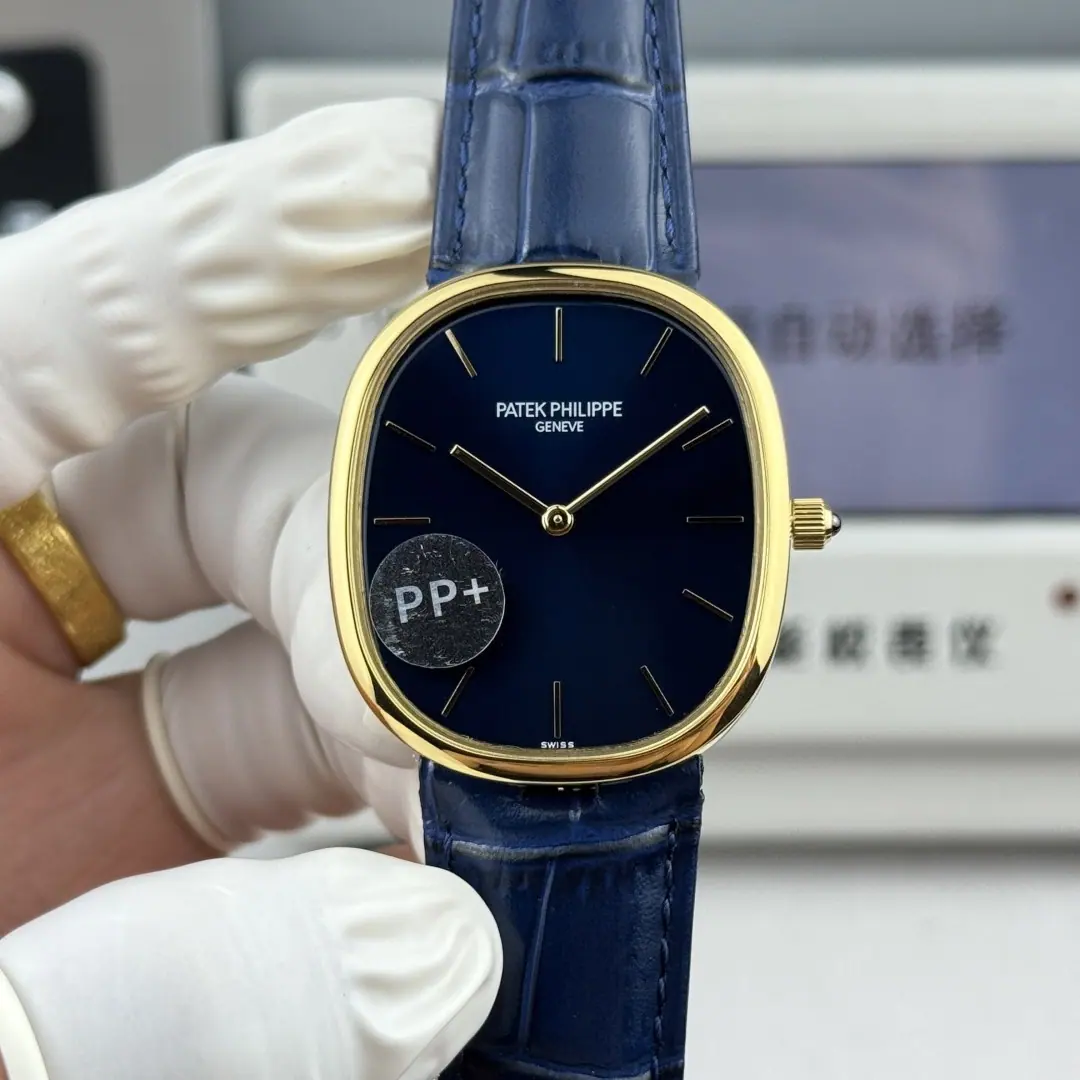 PP+ l 9015 机芯 l 34.5X39.5cm l 百达翡丽 Golden Ellipse 5738R