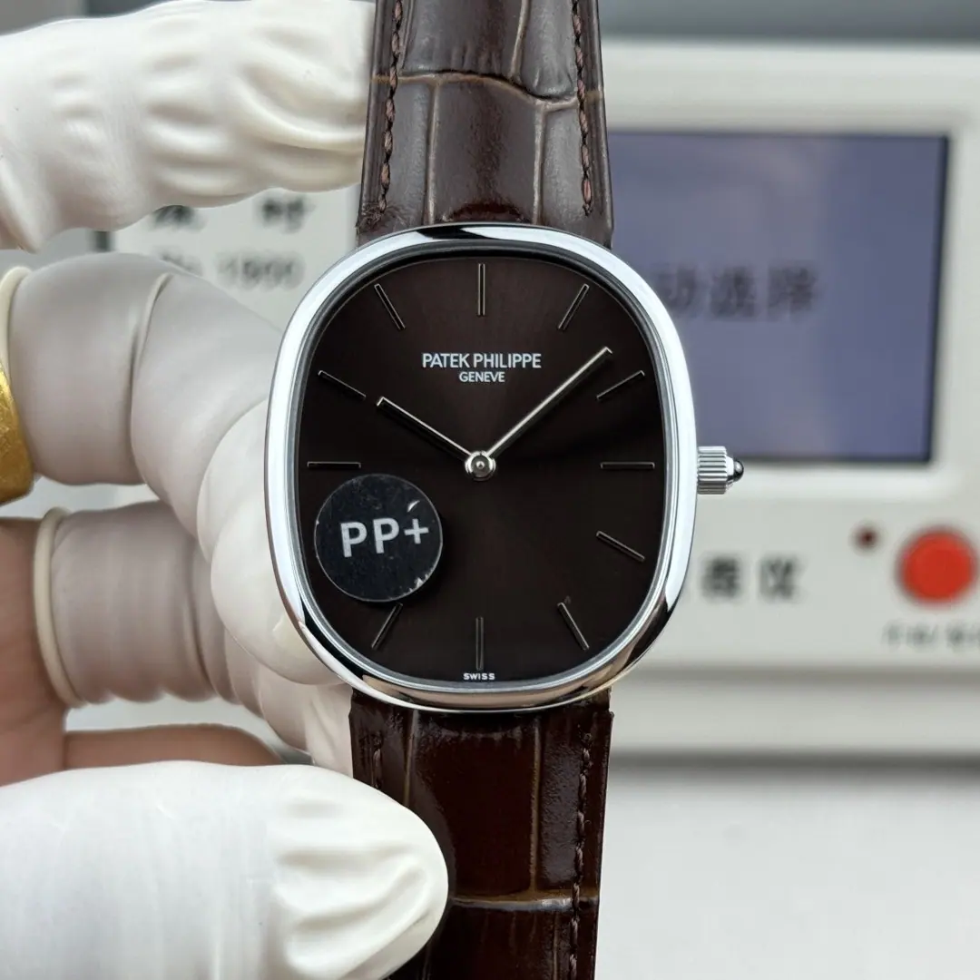 PP+ l 9015 机芯 l 34.5X39.5cm l 百达翡丽 Golden Ellipse 5738R