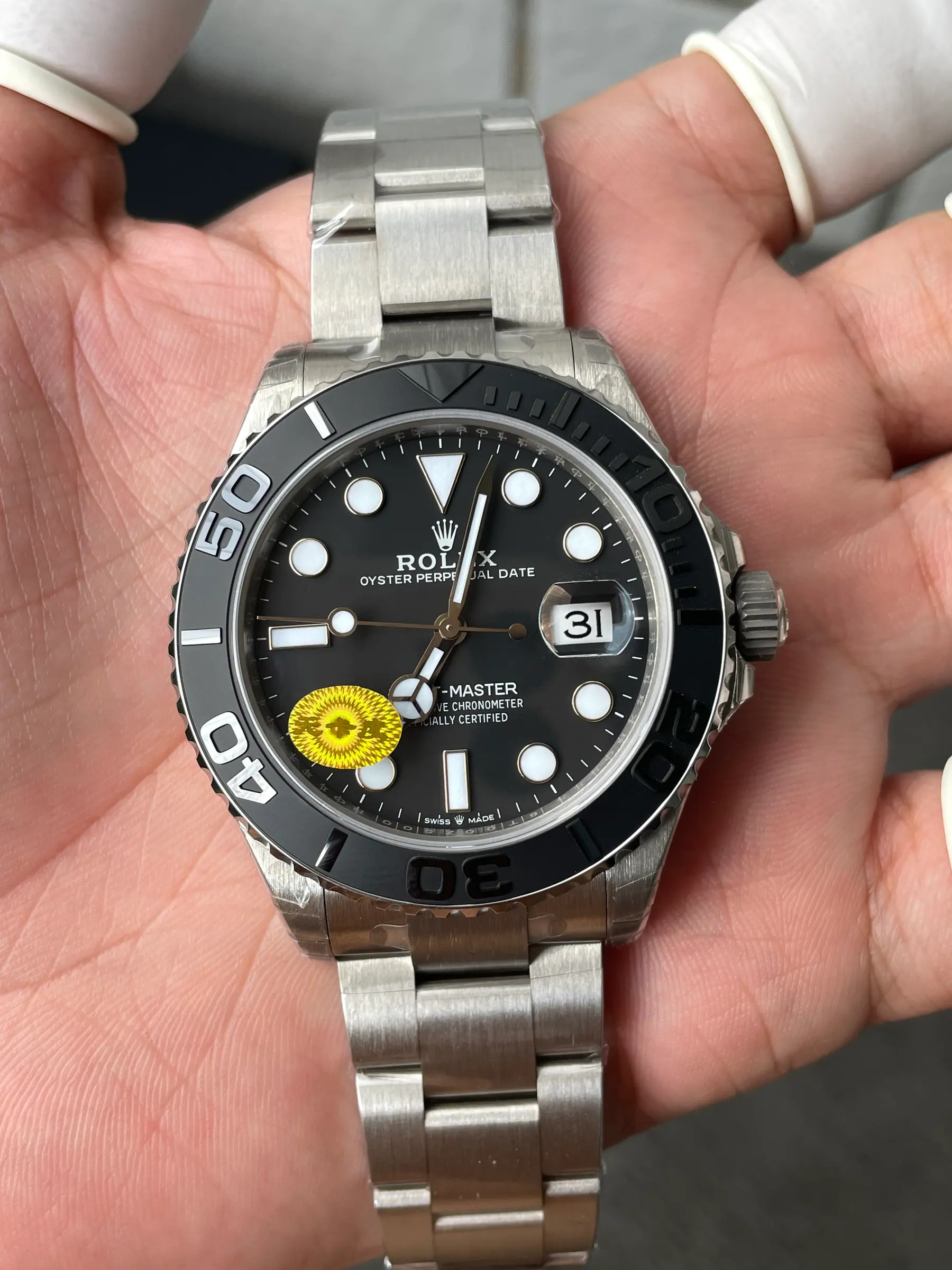 VS l 3235自由摆轮(Free-sprung) l 42mm l 劳力士 Yacht-Master RLX钛金属 M226627