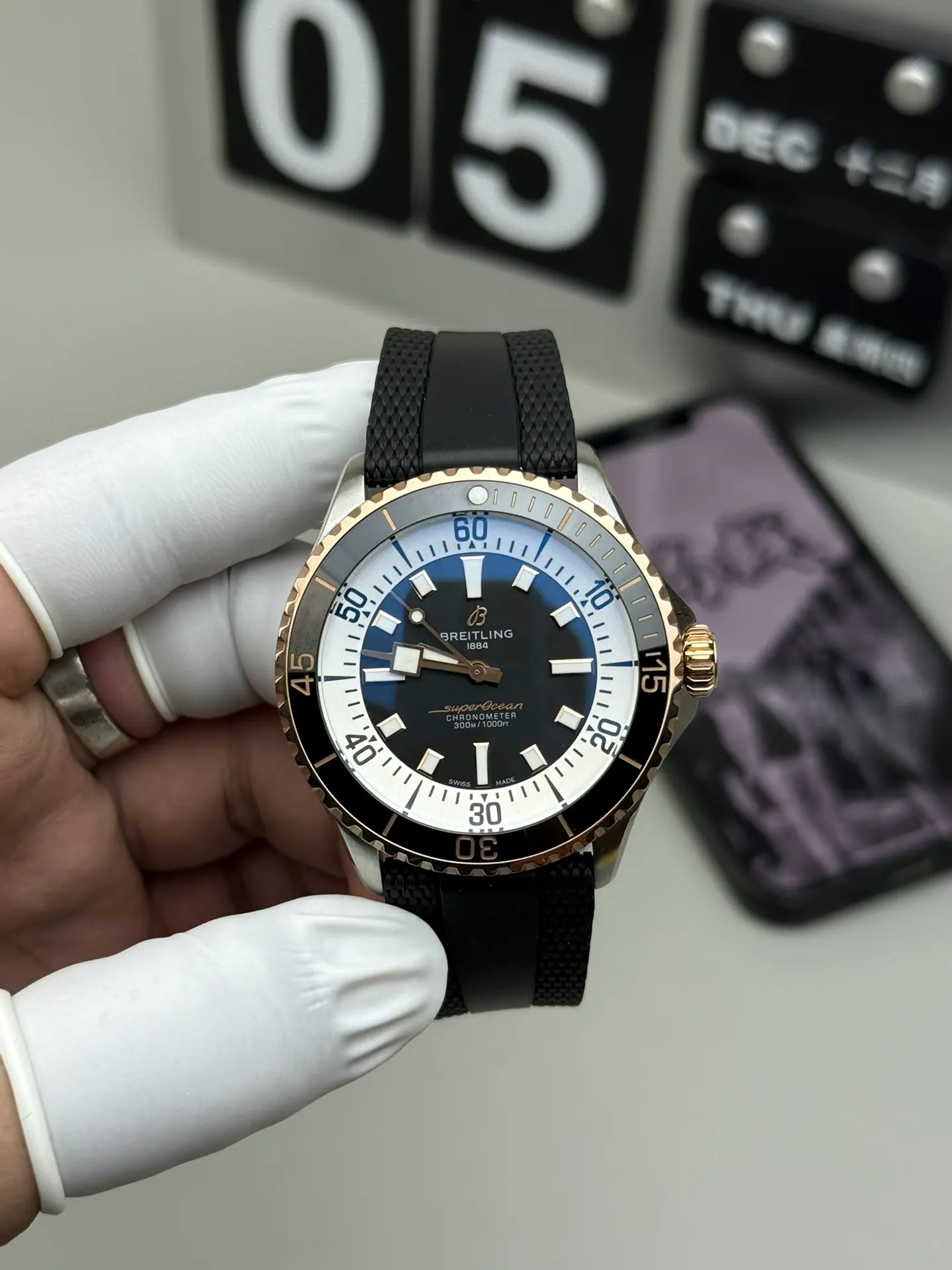 BLS l 2824机芯 l 42mm l 百年灵 Superocean Automatic 42