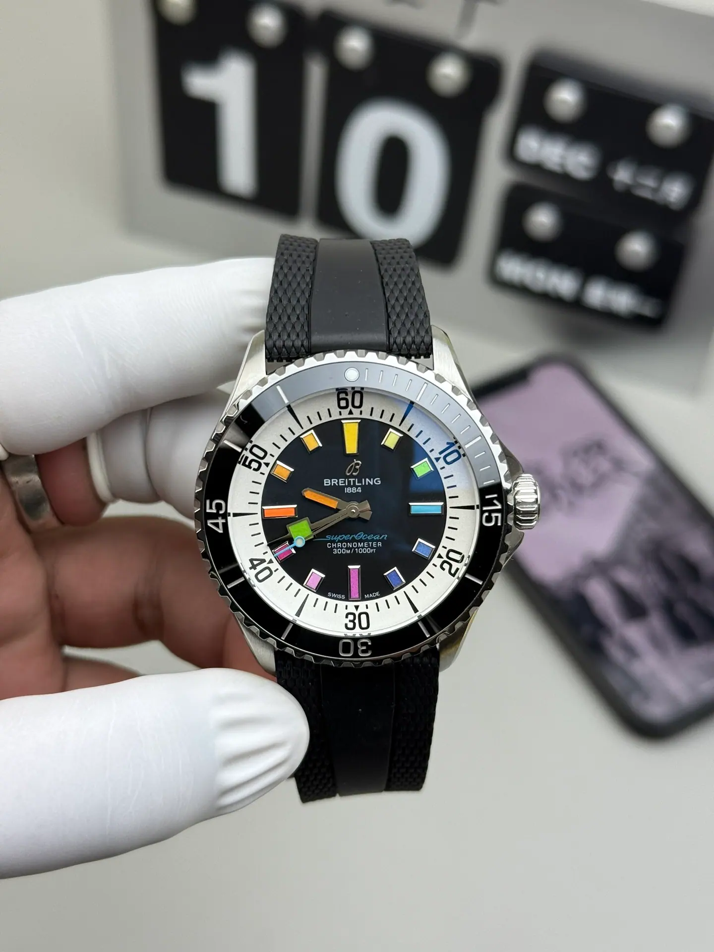 BLS l 2824机芯 l 42mm l 百年灵 Superocean Automatic 42