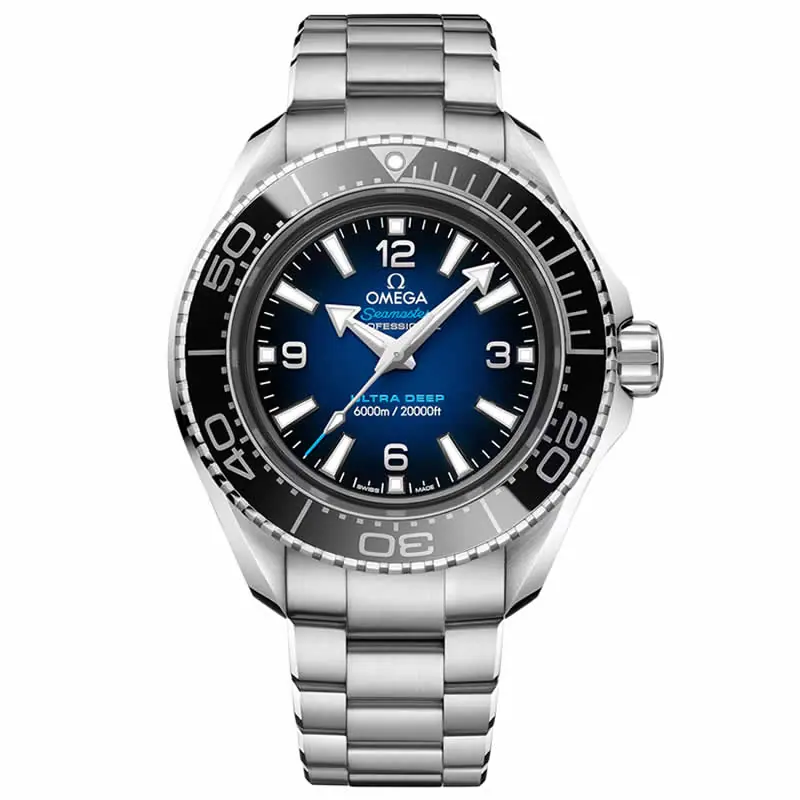 VS l 8912机芯 l 45.5mm l 海马 Planet Ocean 6000M 215.30.46.21.03.001