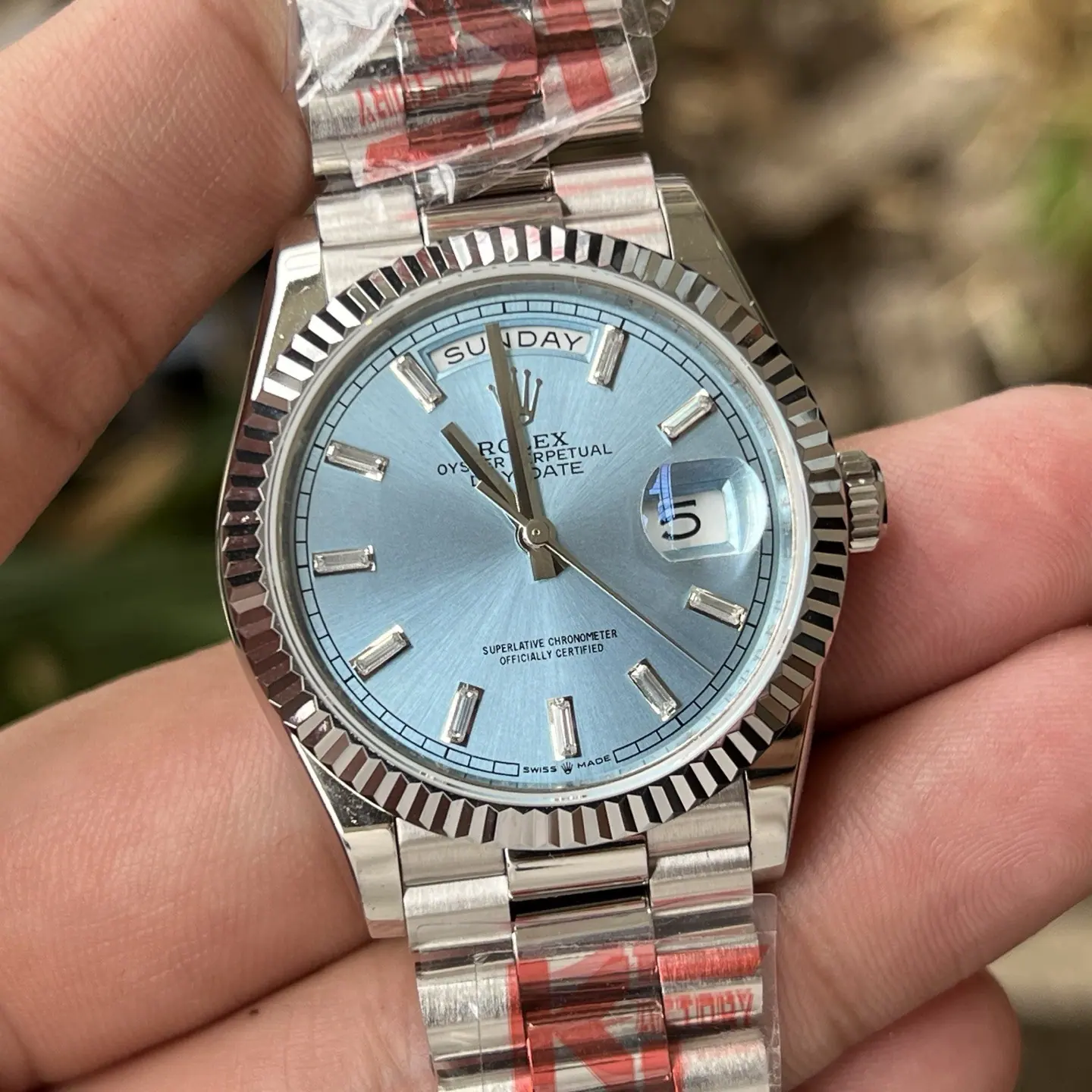 KF | 2836 机芯 | 36mm | 日历星期 Day-date 173g