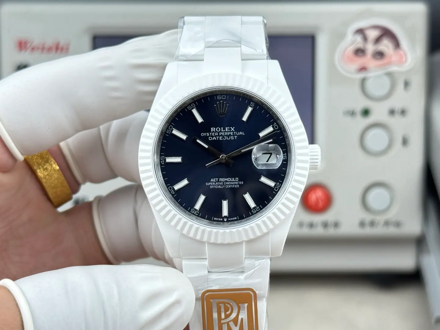 PPM l 3235 l 41mm l AET REMOULD 劳力士日志型陶瓷