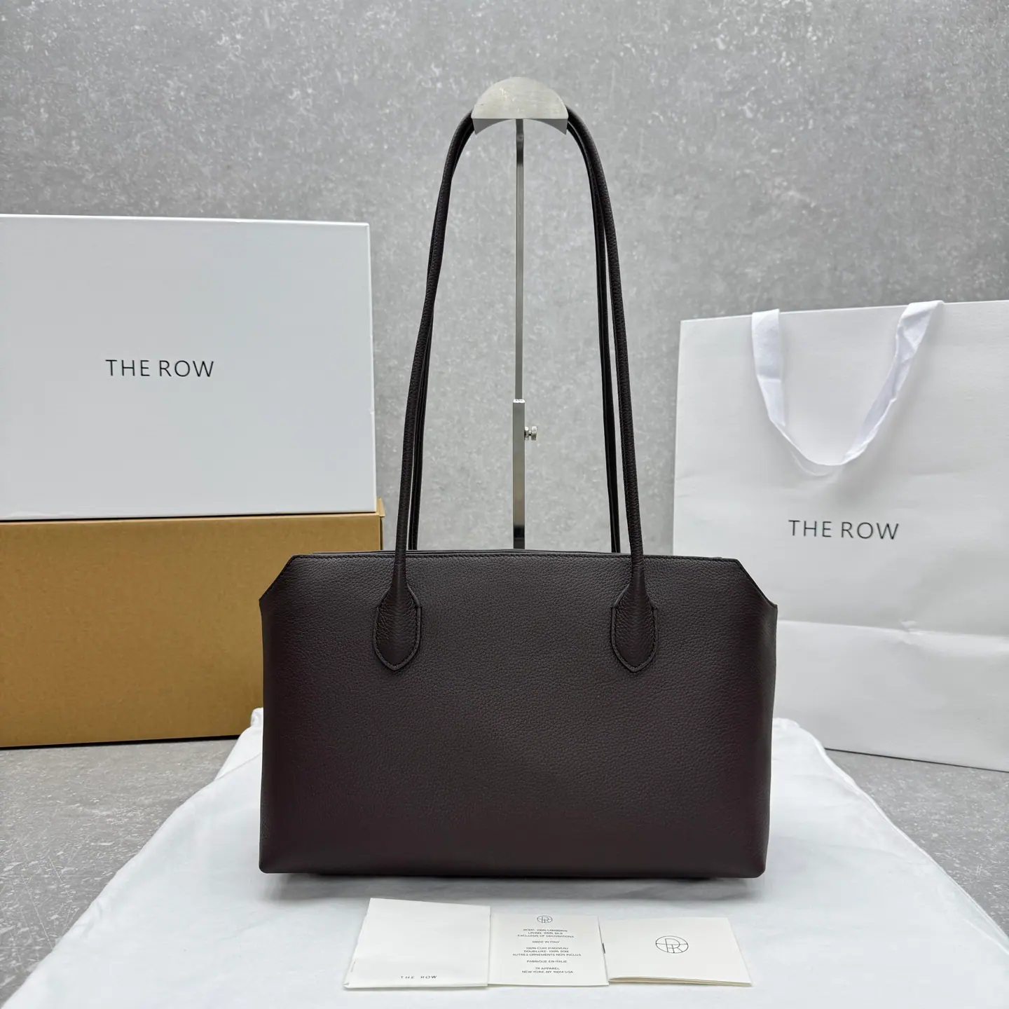 The Row Terrace 包 皮革 深色 32x19x22cm