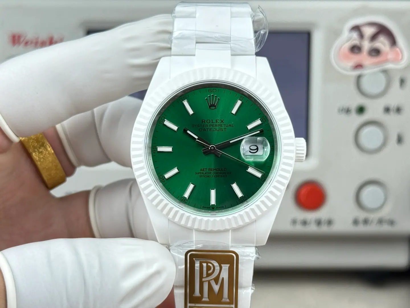 PPM l 3235 l 41mm l AET REMOULD 劳力士日志型陶瓷