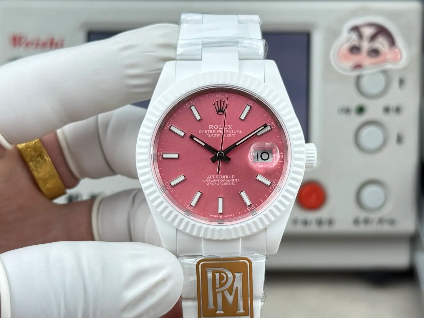 PPM l 3235 l 41mm l AET REMOULD 劳力士日志型陶瓷款