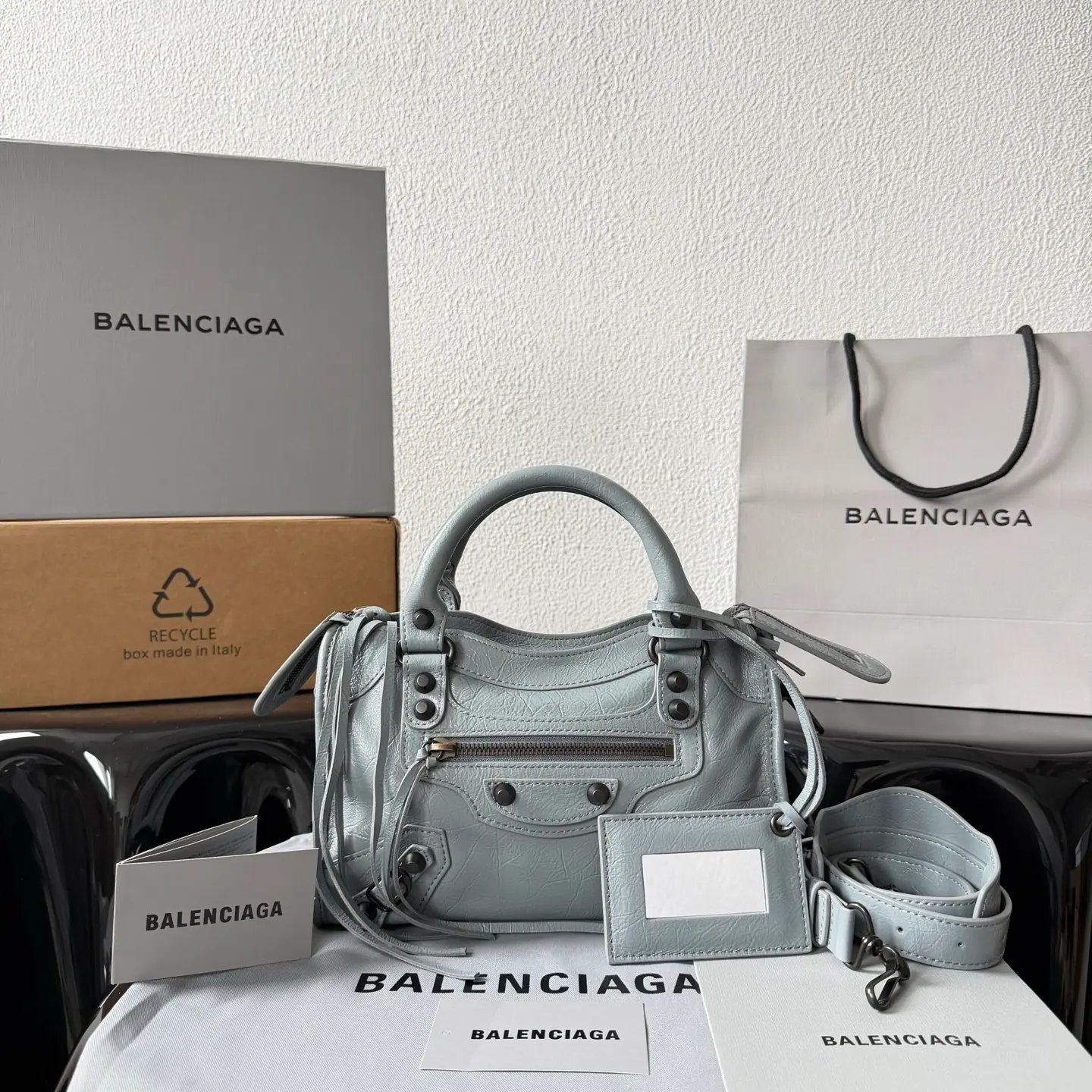 Balenciaga Le City 包迷你 花瓣粉 24 x 16 x 9cm