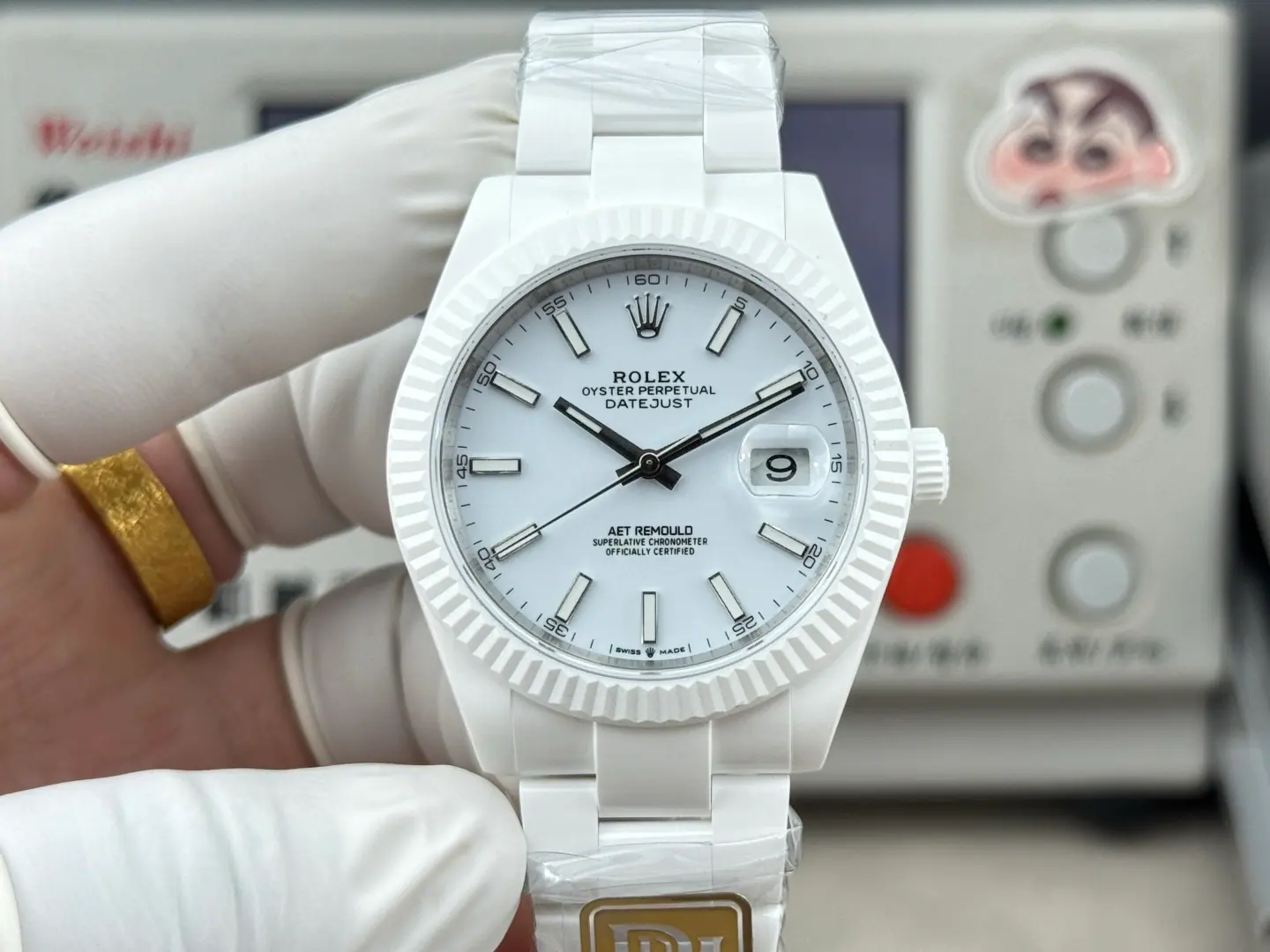 PPM l 3235 l 41mm l AET REMOULD 劳力士日志型陶瓷