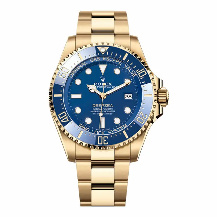 EW | ETA2836 机芯 |44mm l 劳力士深海型|136668LB|蓝金表圈