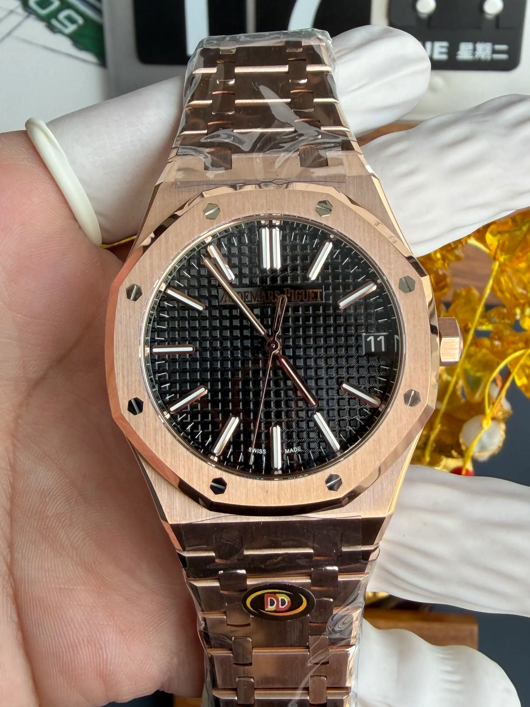 DDF l 4302 自由摆轮(Free-sprung)l 41mm l 爱彼 Royal Oak 15510 180g
